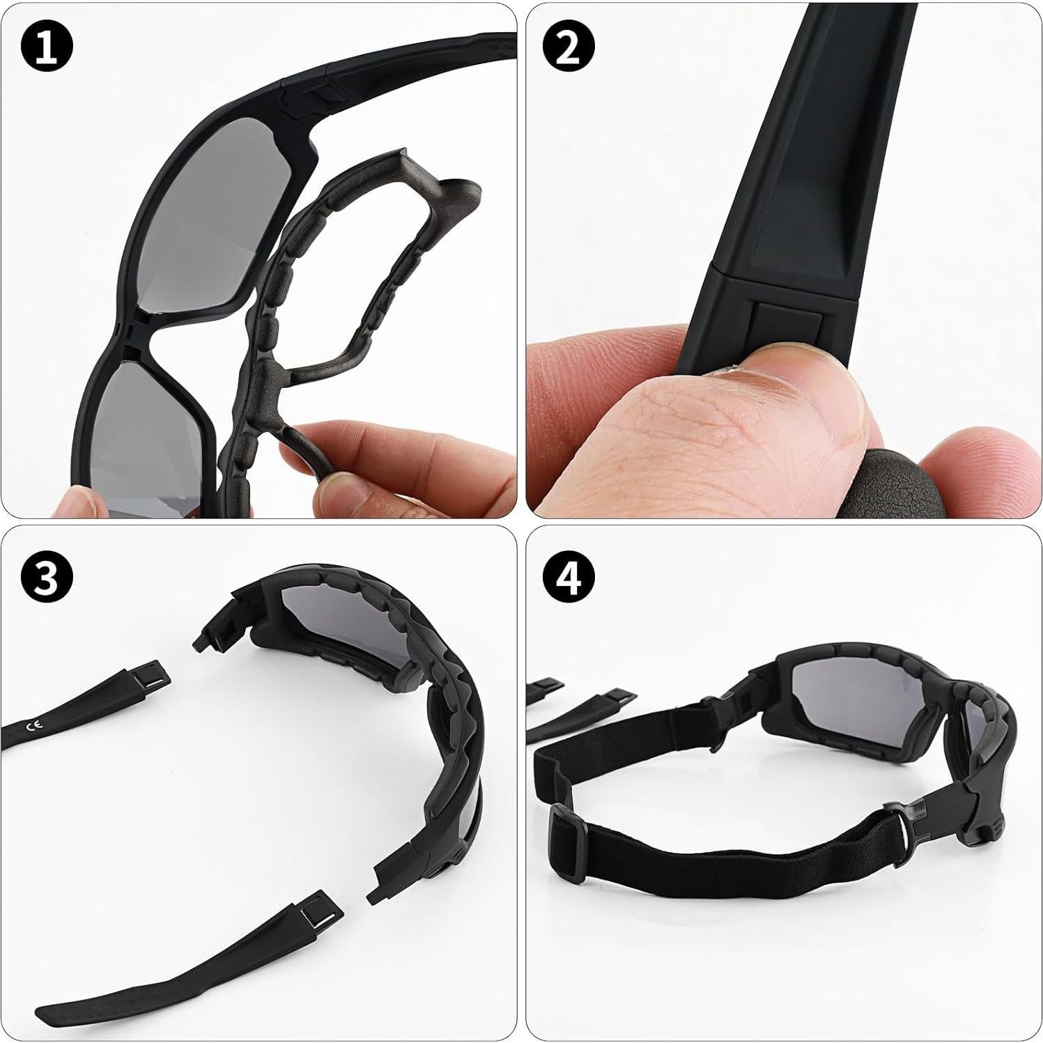 Gafas de sol de seguridad SOLPRO con lente antiempañante