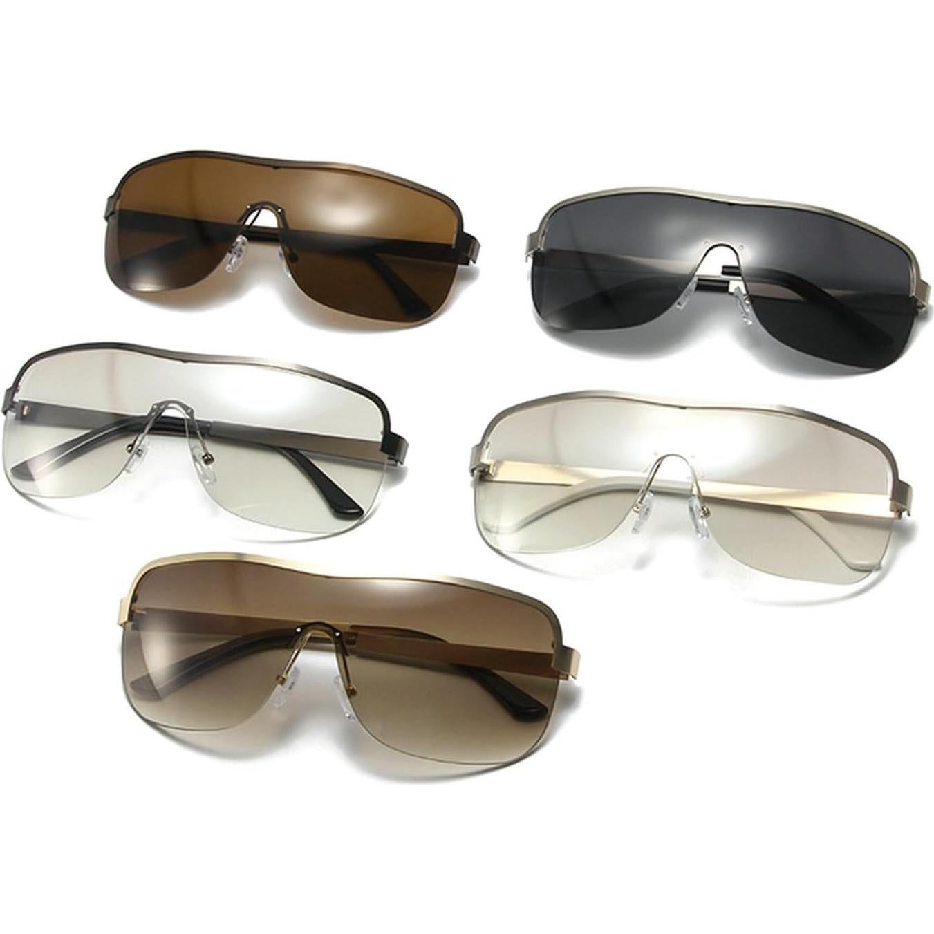 Gafas de Sol Vintage Unisex Laureles Cuadradas UV400