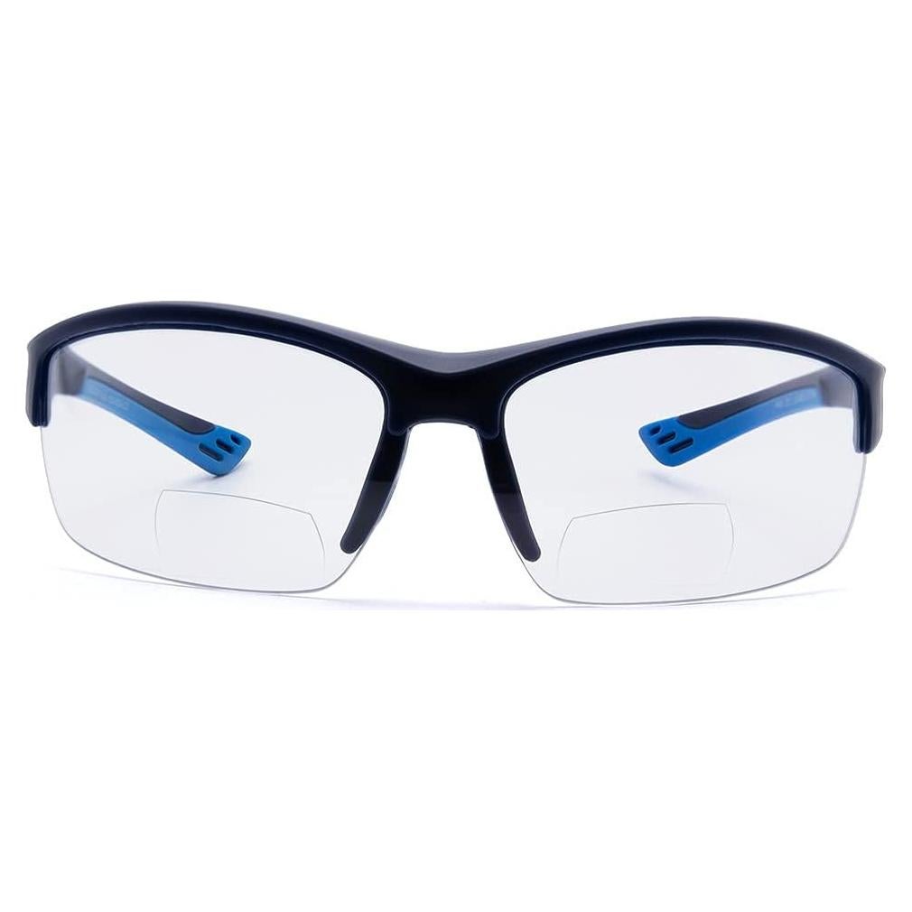Gafas de Seguridad Bifocales VITENZI TR90 Azul 2.25 Dioptrías