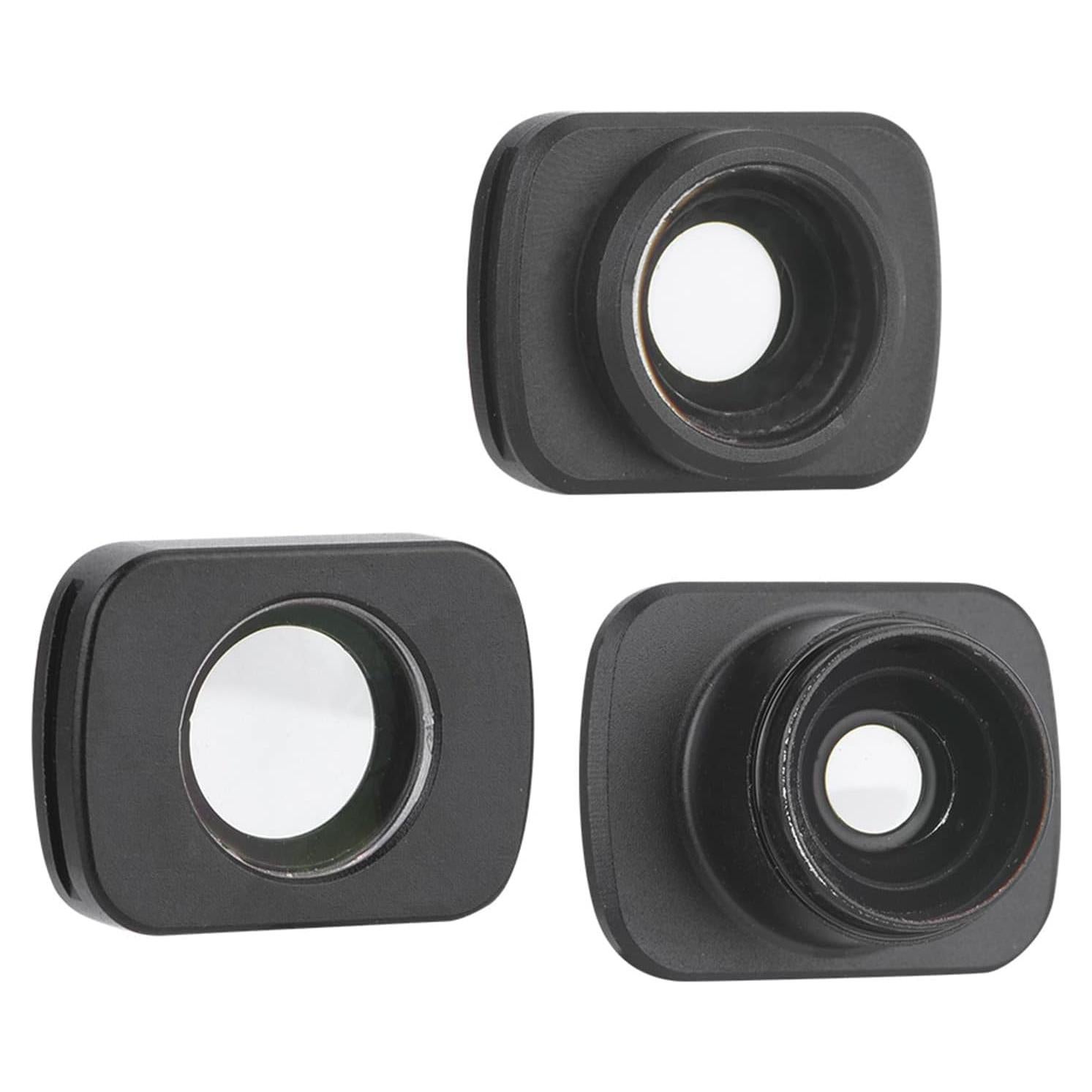 Juego de Lentes Gonetre para Cámara Osmo Pocket - Macro 10X, Gran Angular y Ojo de Pez