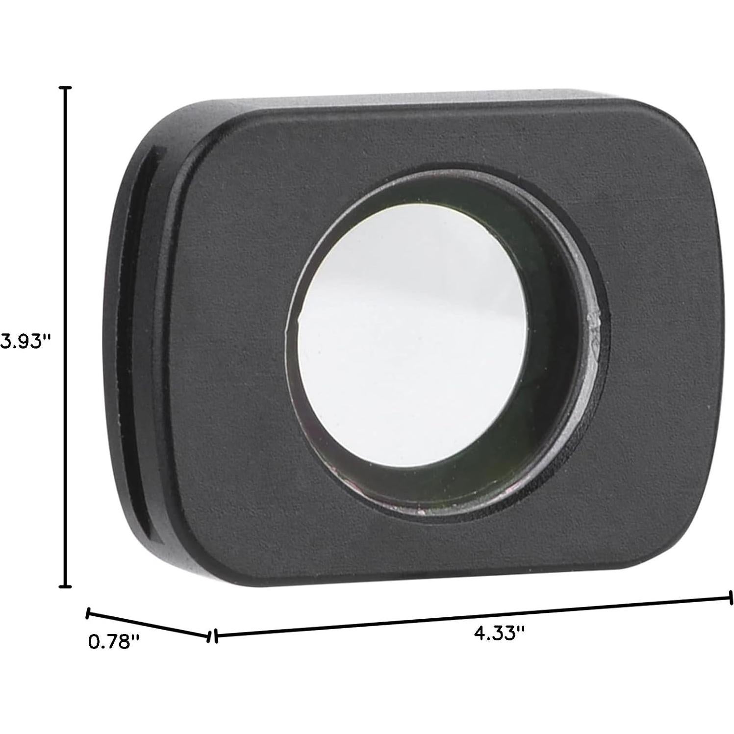 Juego de Lentes Gonetre para Cámara Osmo Pocket - Macro 10X, Gran Angular y Ojo de Pez