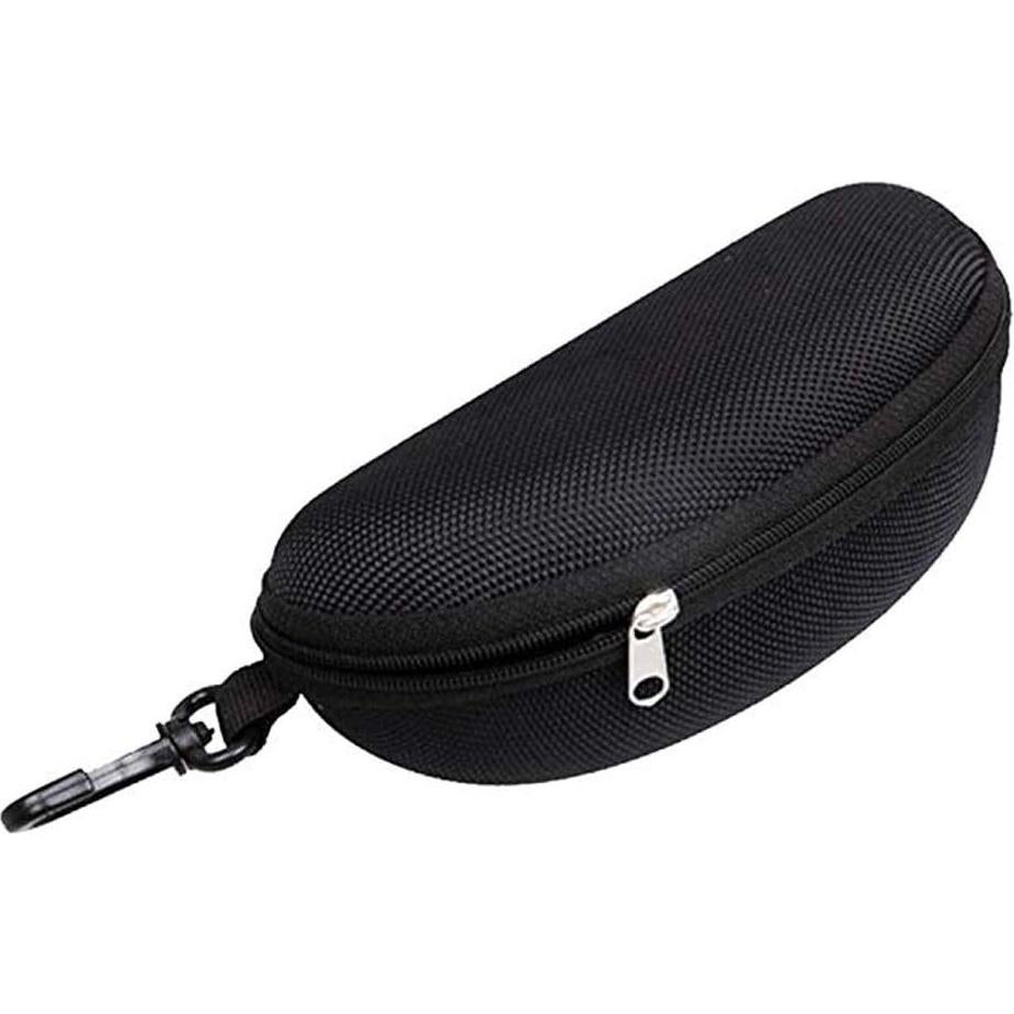 Estuche Duro Impermeable para Gafas de Sol Negro 17x7.5cm
