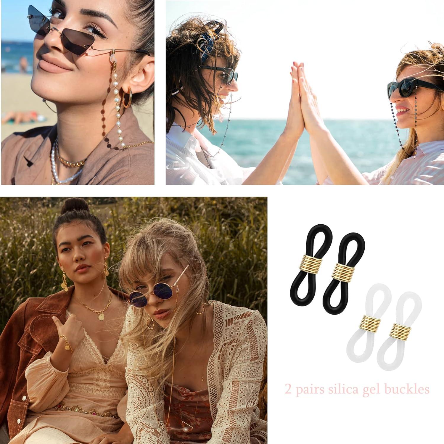 Cadena de Gafas JURYLOO Turquesa 71.88 cm para Mujeres