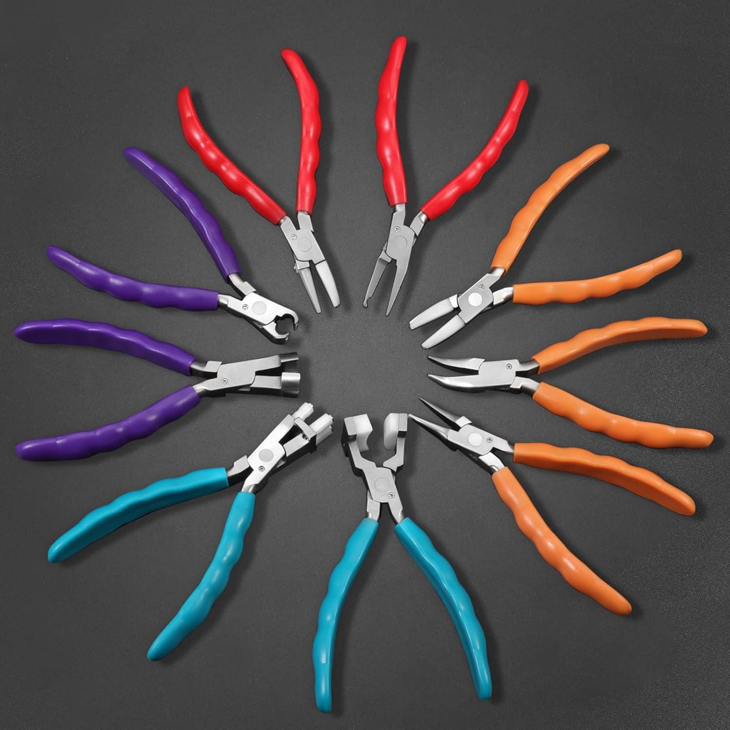 Alicate de Punta Curva LEONTOOL 15.24 cm con Destornillador