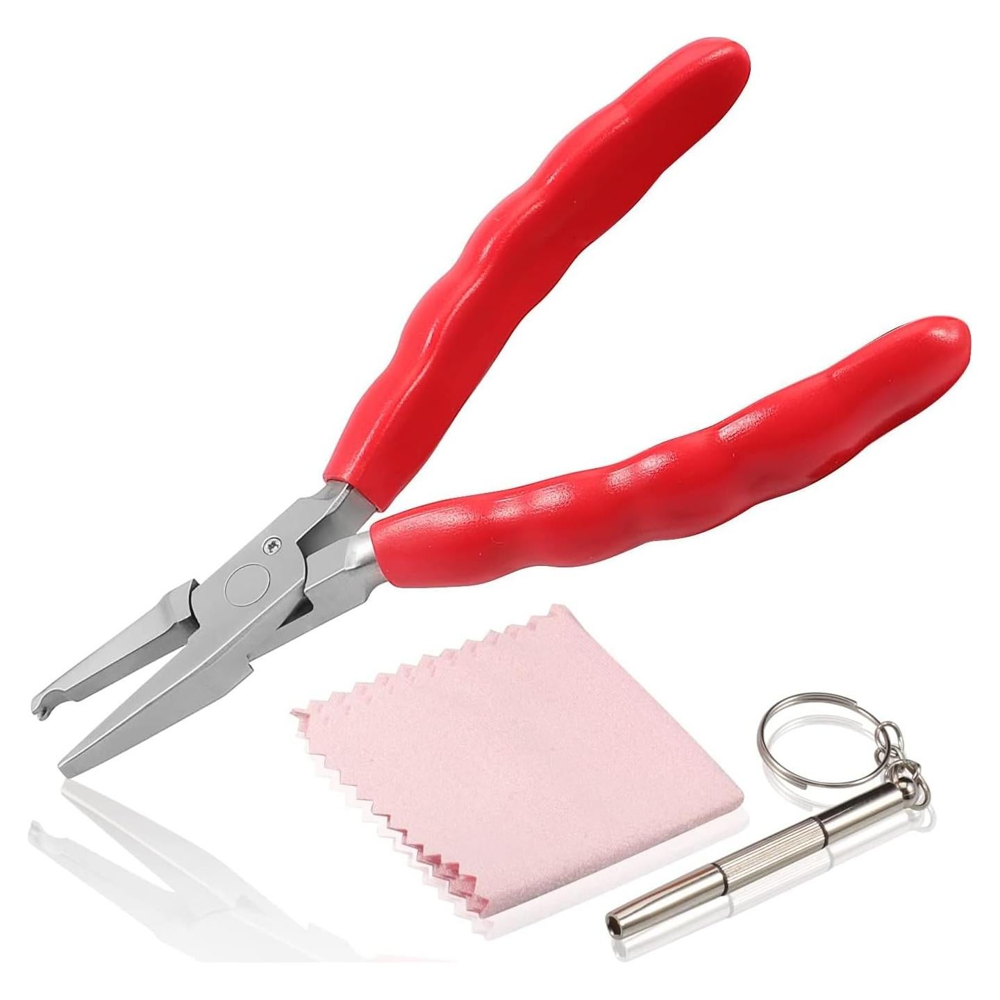 Pinza para almohadillas nasales LEONTOOL 15,24 cm acero inoxidable