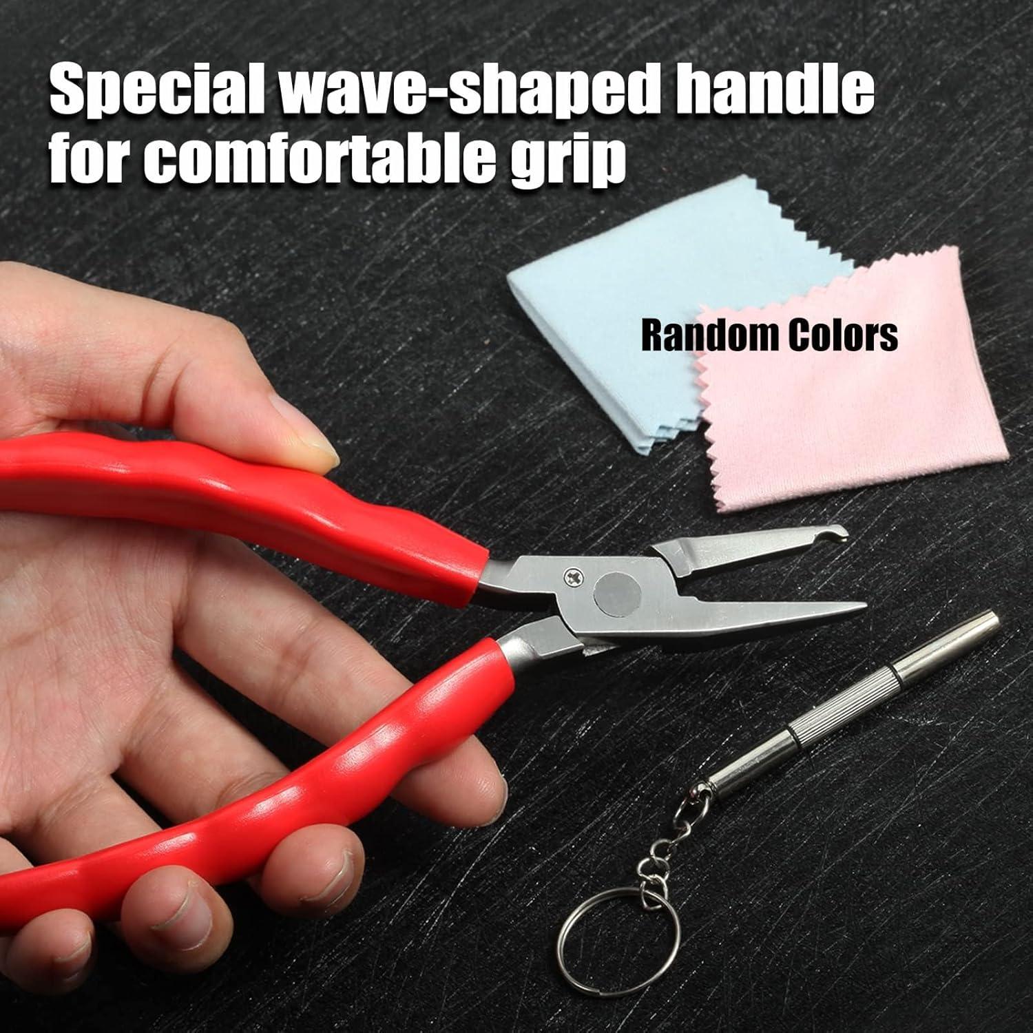 Pinza para almohadillas nasales LEONTOOL 15,24 cm acero inoxidable