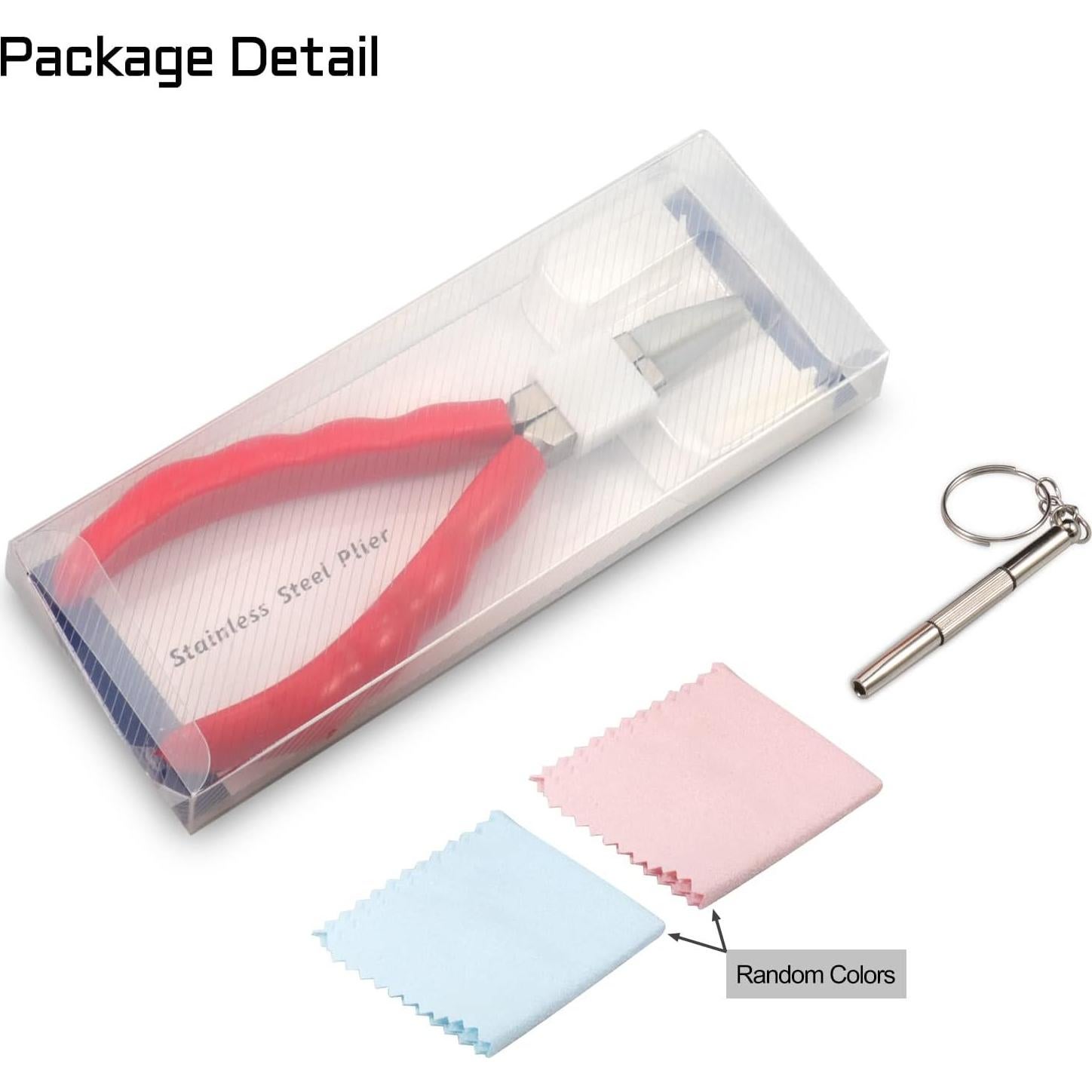 Pinzas de media ronda LEONTOOL 15,24 cm con destornillador