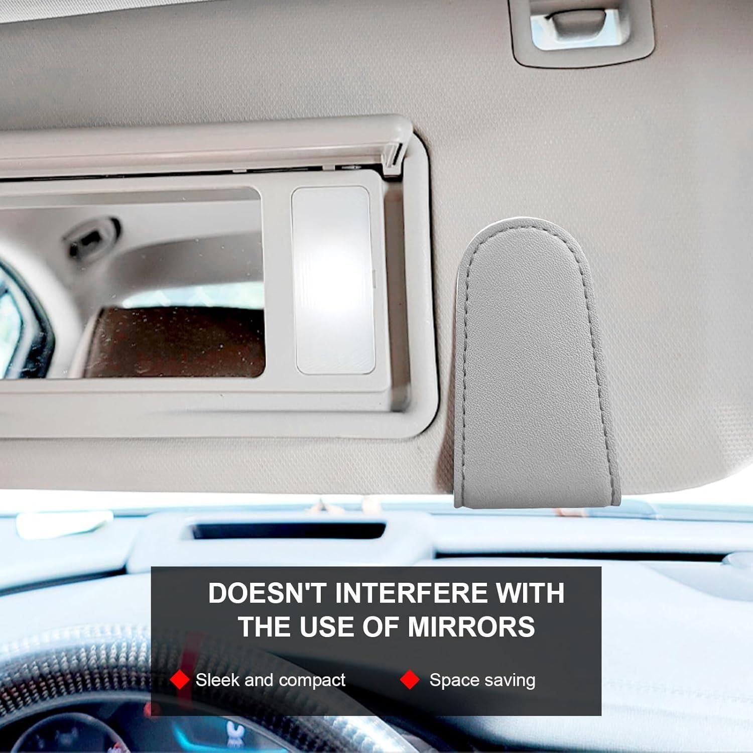 Soporte de Gafas de Sol Sylvil 2 PCS Magnético Gris