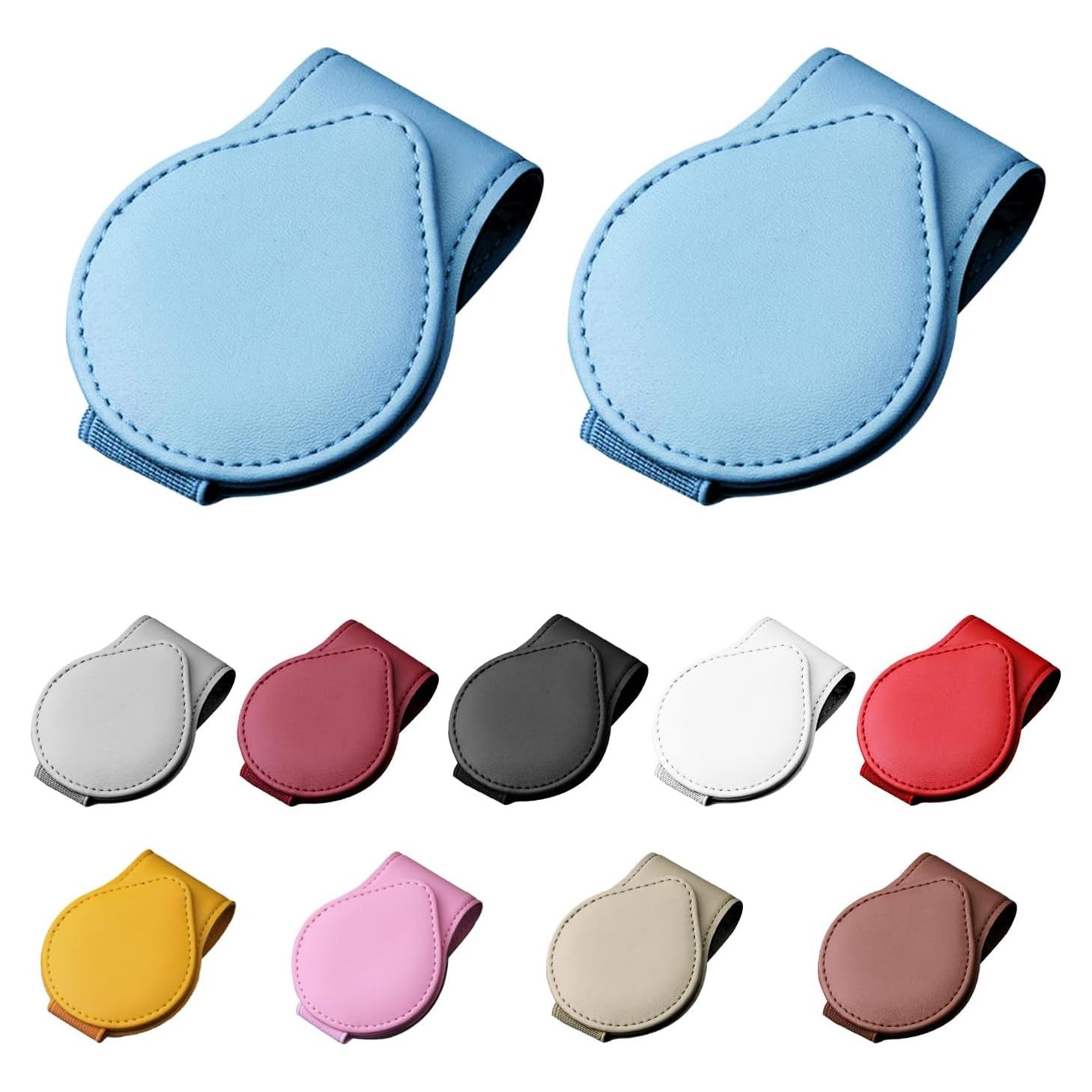 Soporte de Gafas Sylvil 2 PCS Magnético para Coche Azul