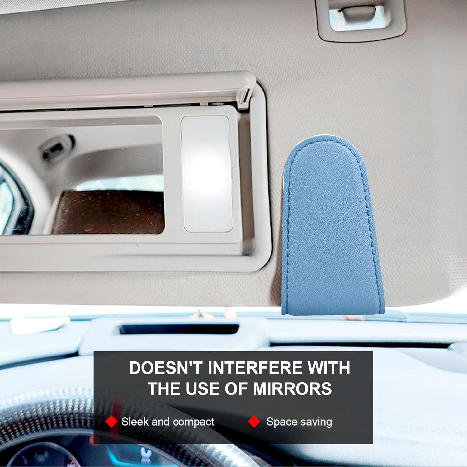 Soporte de Gafas Sylvil 2 PCS Magnético para Coche Azul