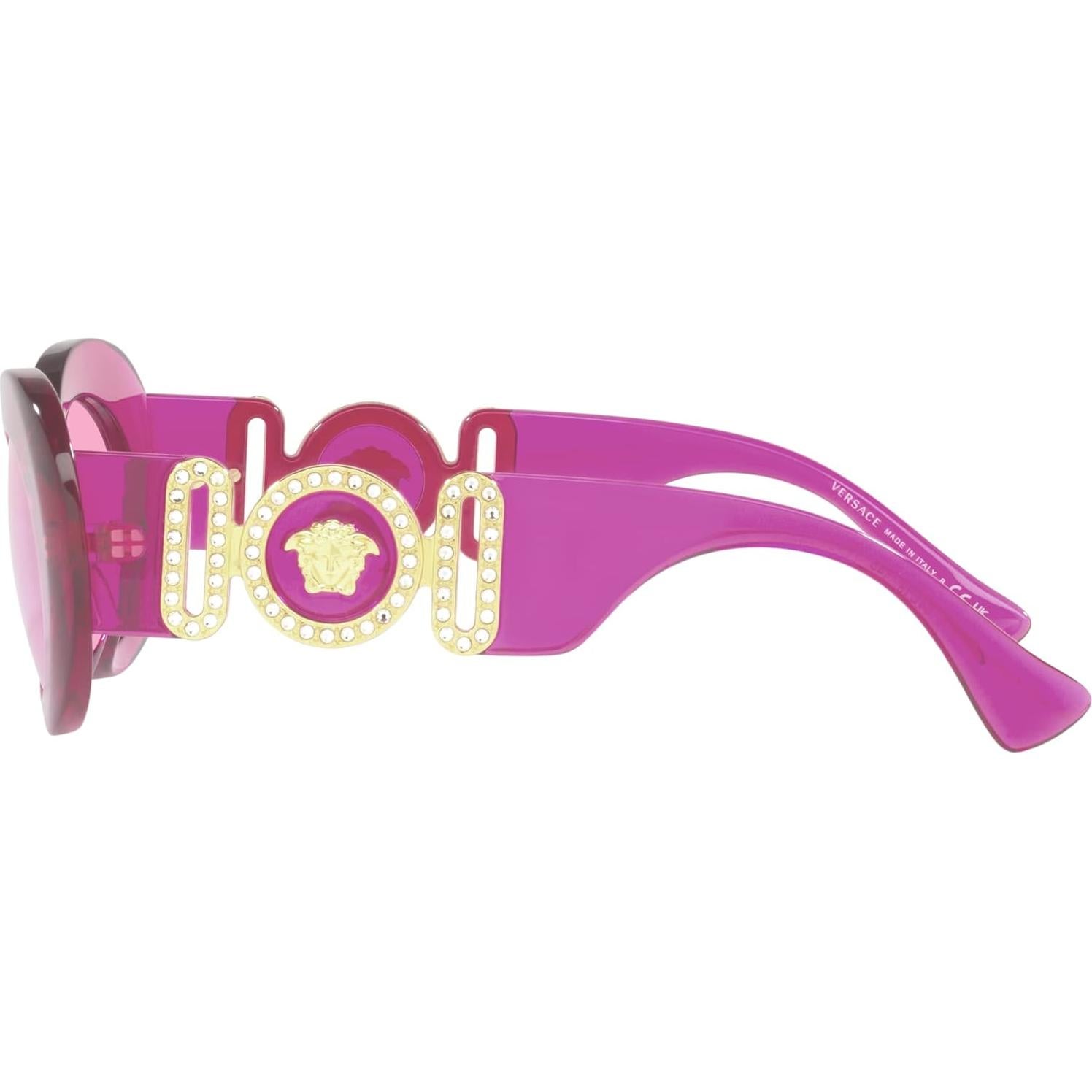 Gafas de sol Versace Mujer Marco Negro Lentes Grises 54mm