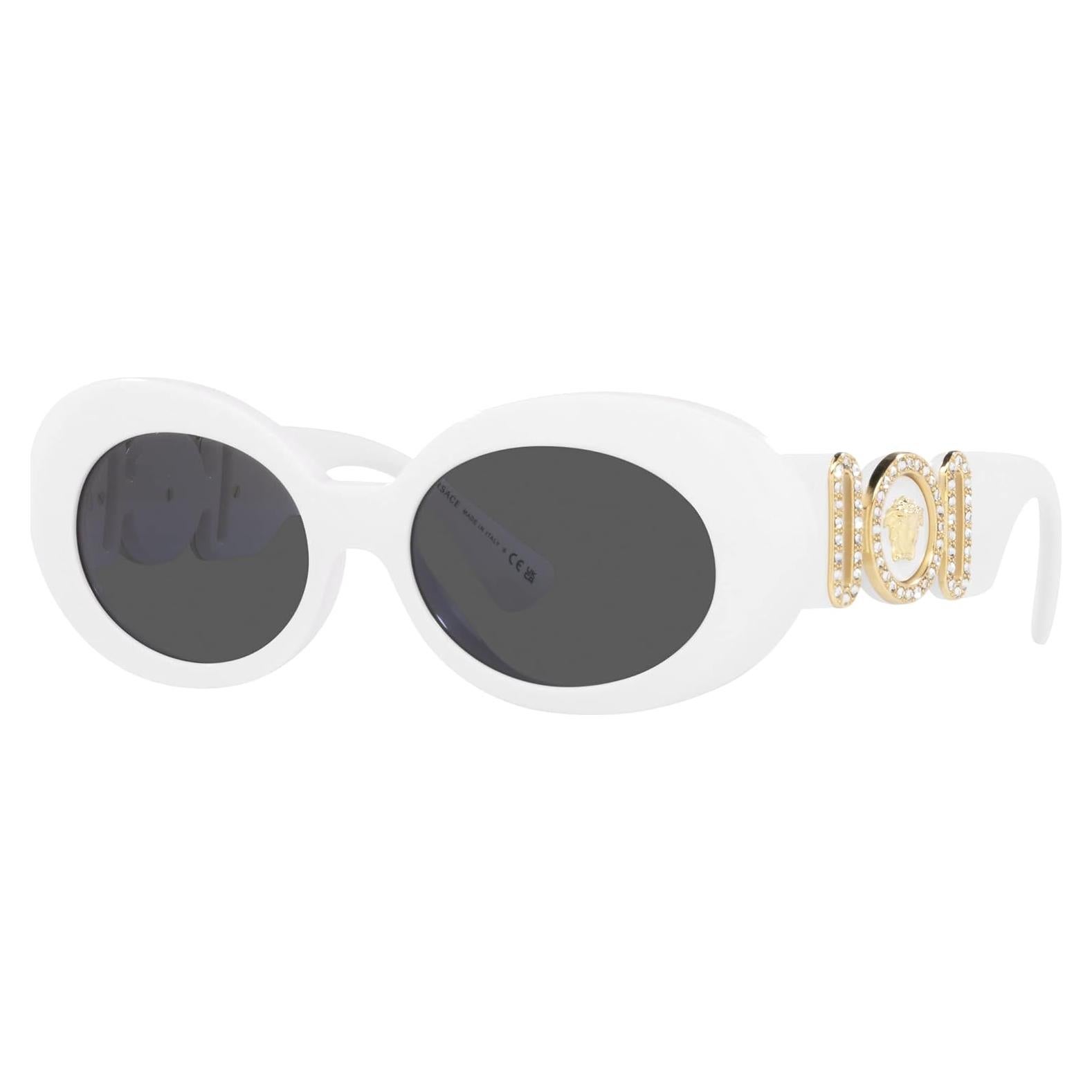 Gafas de sol Versace Mujer Marco Negro Lentes Grises 54mm