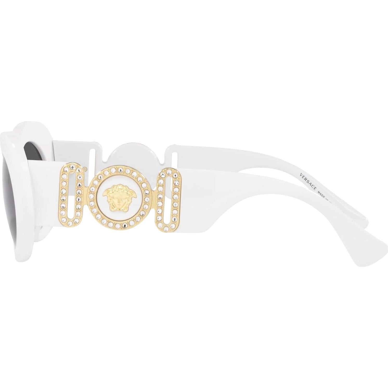 Gafas de sol Versace Mujer Marco Negro Lentes Grises 54mm