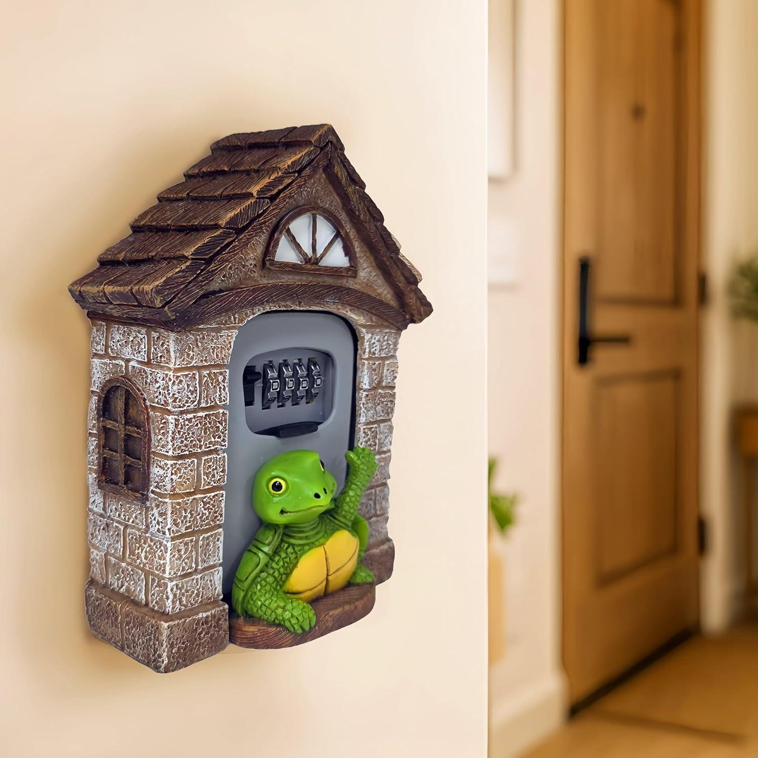 Caja de Llaves con Cerradura Exterior Memeyou Tortuga 0.71kg