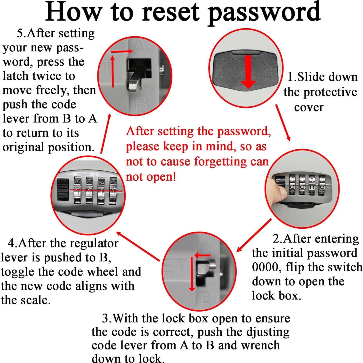 Caja de Llaves con Cerradura Exterior Memeyou Tortuga 0.71kg