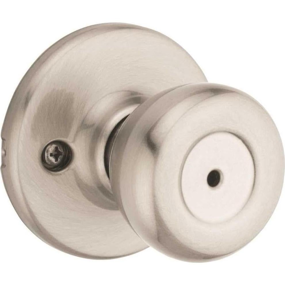 Pomo de Privacidad Kwikset Tylo Niquel Satinado 1 Paquete