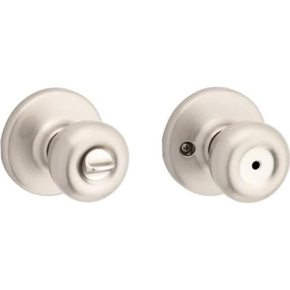 Pomo de Privacidad Kwikset Tylo Niquel Satinado 1 Paquete