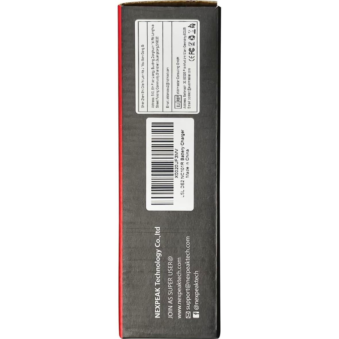 Cargador de Batería NEXPEAK NC101 12V 6A Mantenedor