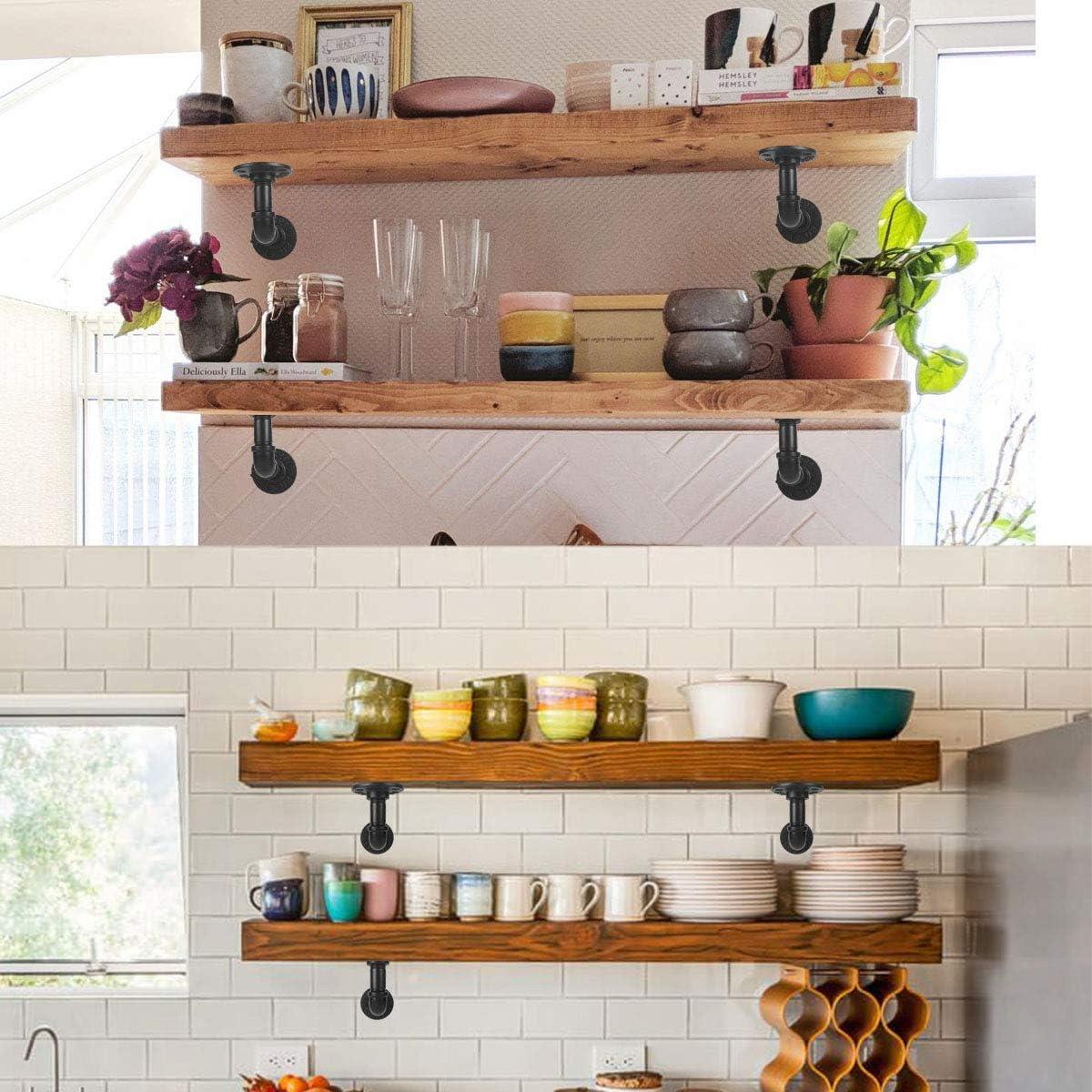 Soportes de Estante de Tubo Industrial Janyang 6 Pcs 54.43 kg