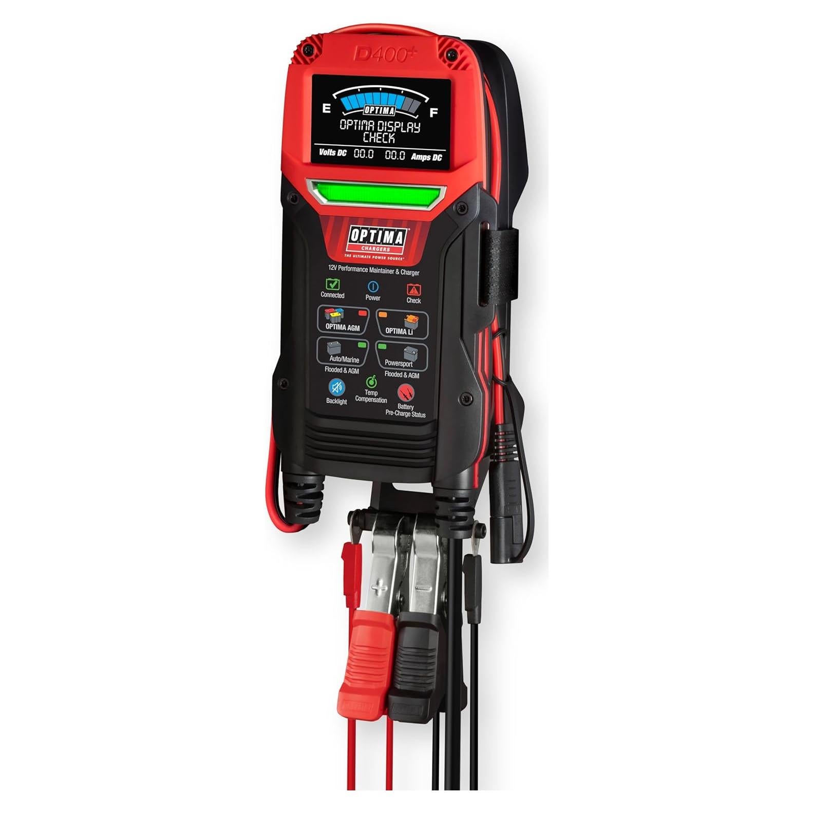 Cargador Mantenedor 12V OPTIMA Digital 400+ para Baterías