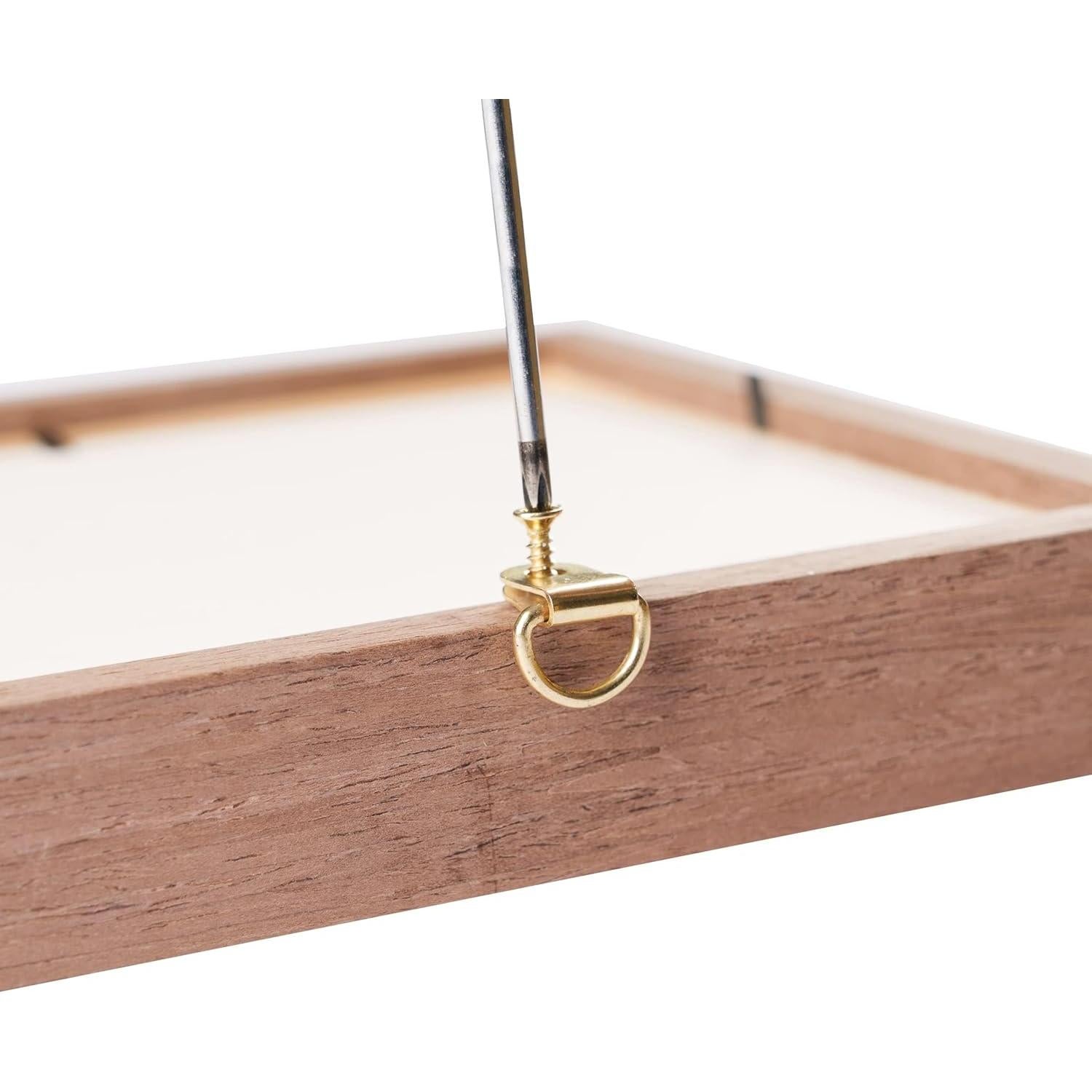 Kit de Colgar Cuadros Amazon Basics 220 Piezas Acero 54.4kg