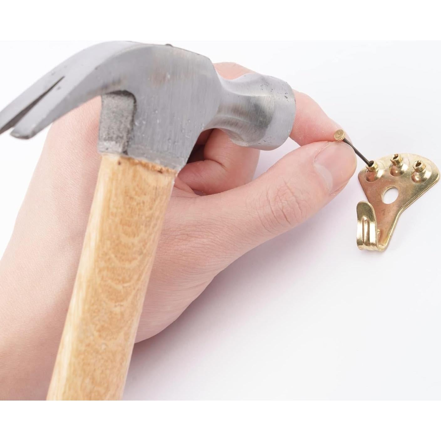 Kit de Colgar Cuadros Amazon Basics 220 Piezas Acero 54.4kg