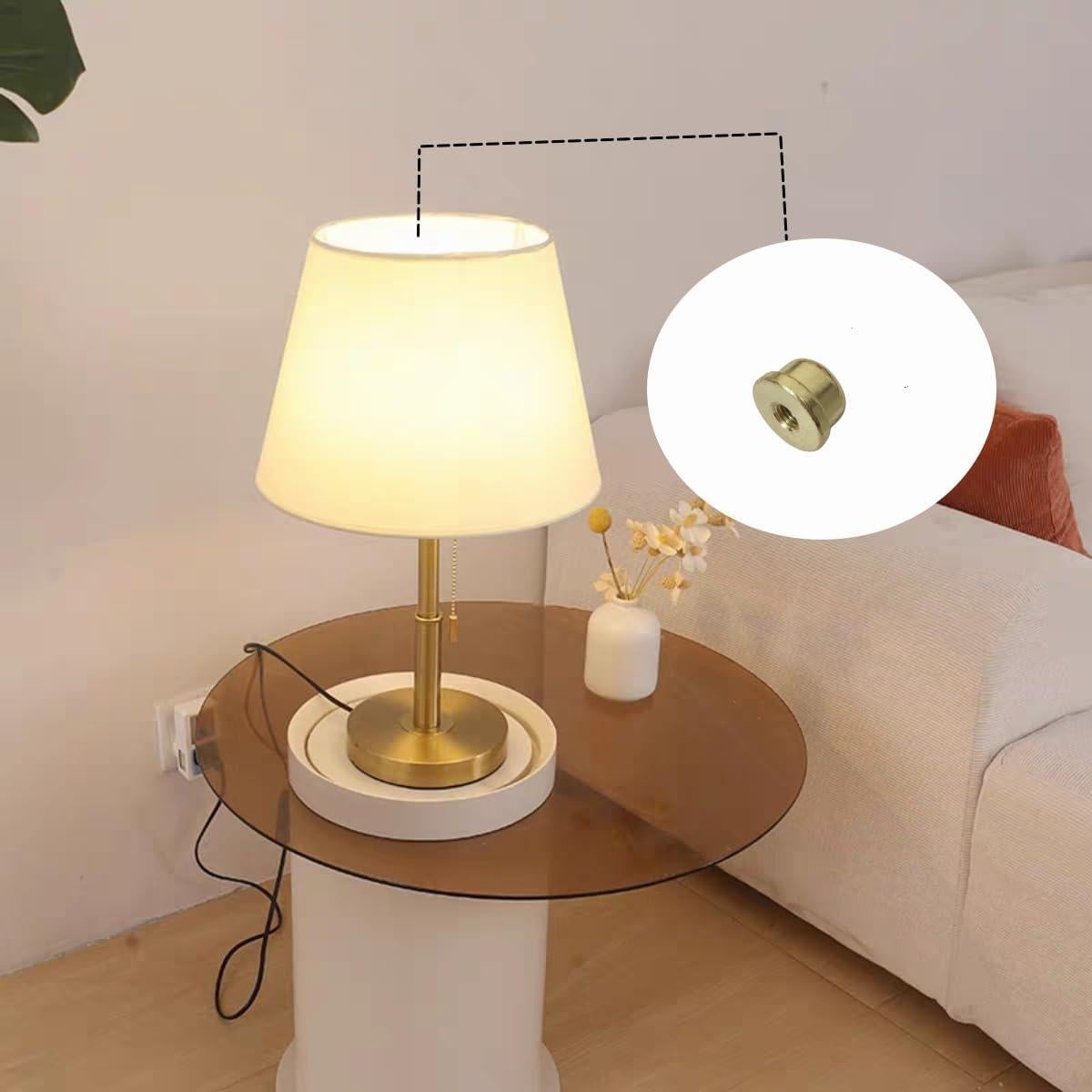 Tapa de Remate de Lámpara Sólida GDQLCNXB - 2 Piezas