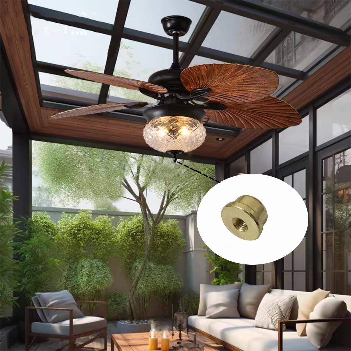 Tapa de Remate de Lámpara Sólida GDQLCNXB - 2 Piezas