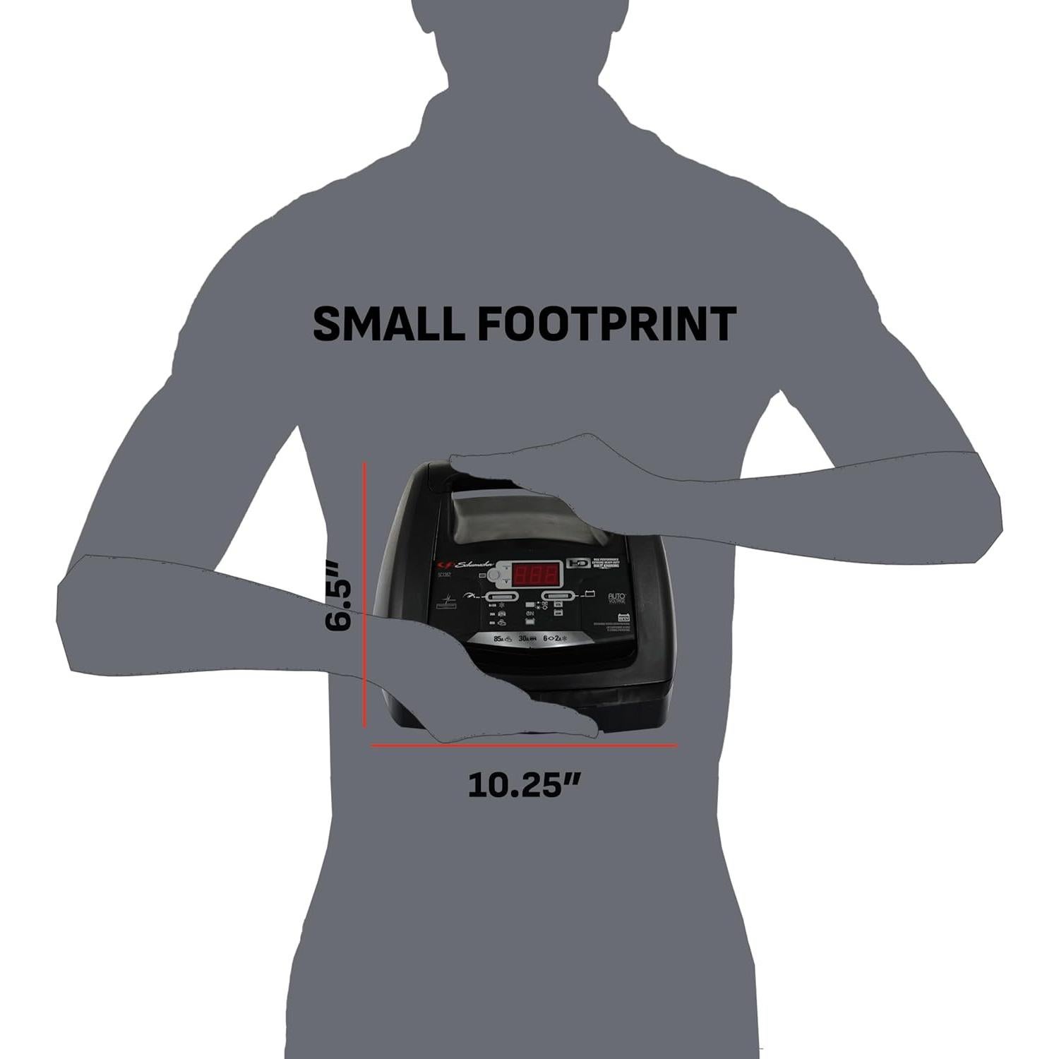 Cargador y Arrancador Schumacher SC1362 85A 6V/12V Automático