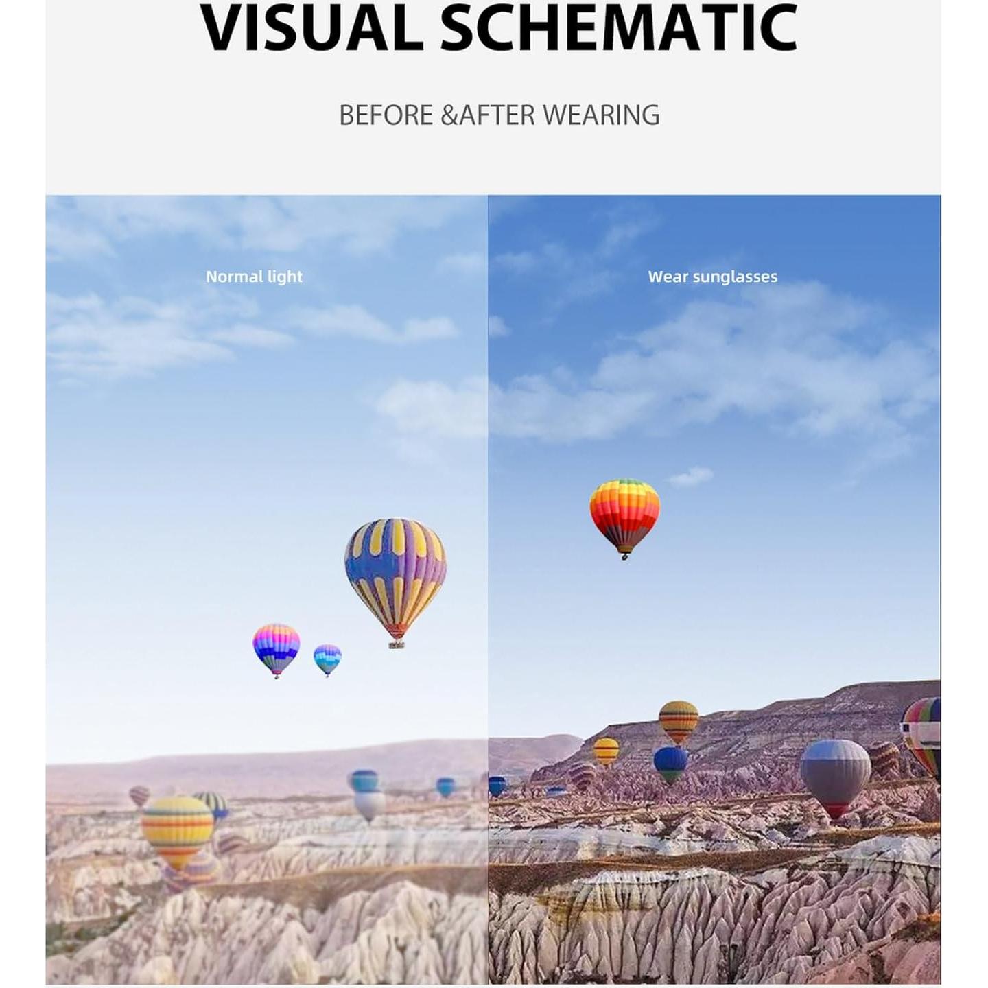 Gafas de sol RICONE polarizadas UV400 unisex para deportes