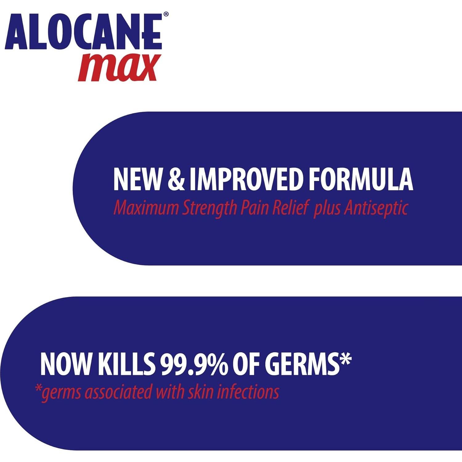 Alocane Gel de Quemaduras 118 ml - 4% Lidocaína Alivio Rápido