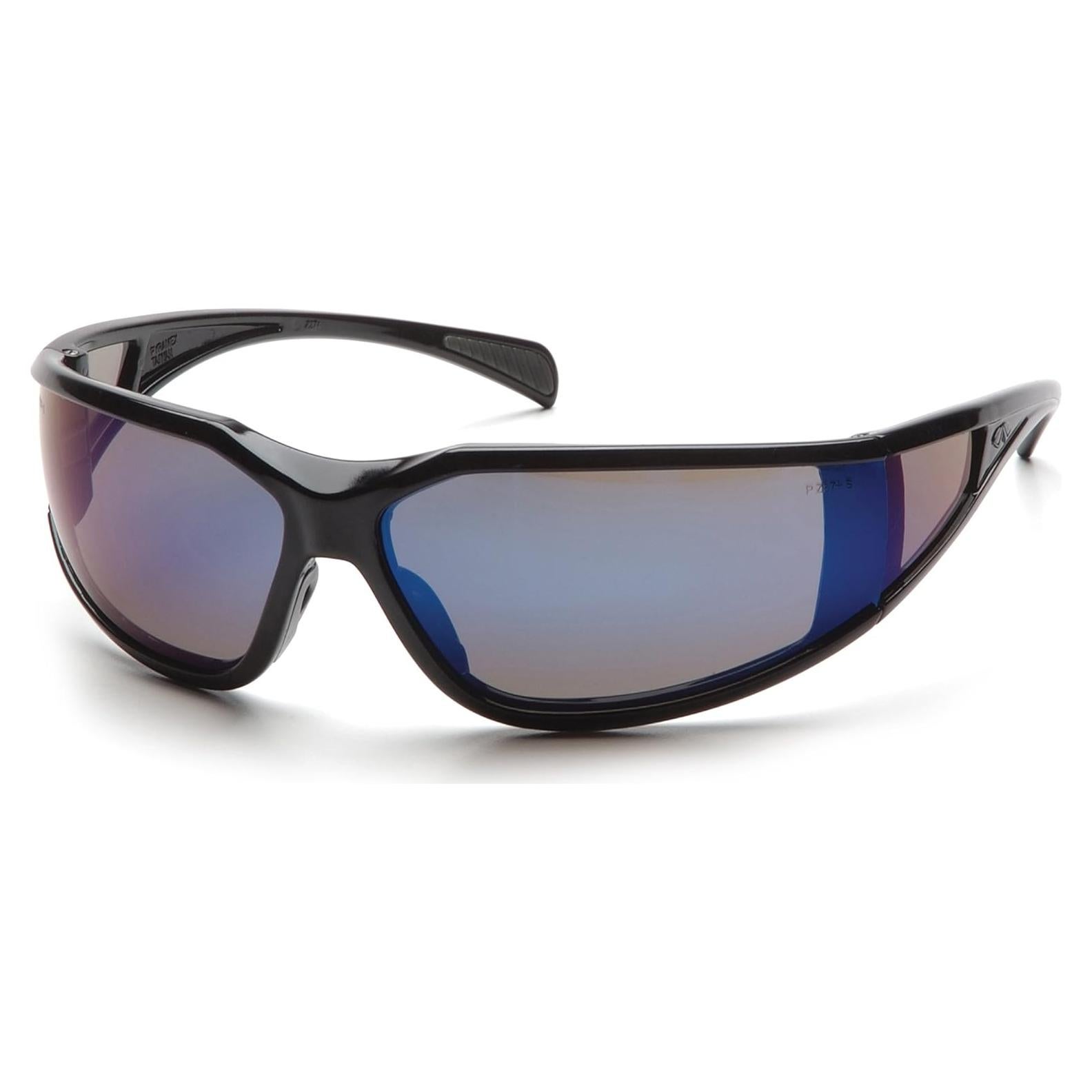 Gafas de seguridad Pyramex Exeter con lente azul espejo