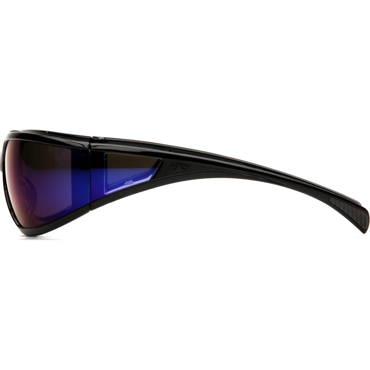 Gafas de seguridad Pyramex Exeter con lente azul espejo