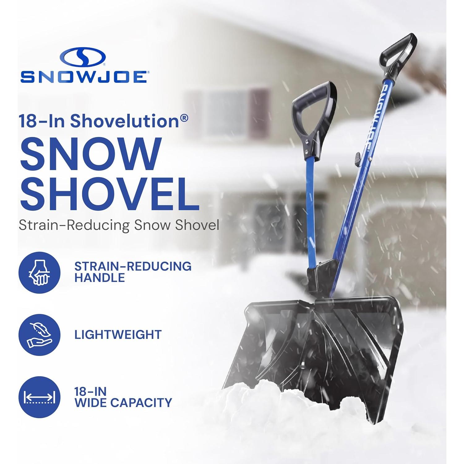 Pala de Nieve Snow Joe SJ-SHLV01 45.72 cm Ergonómica Azul