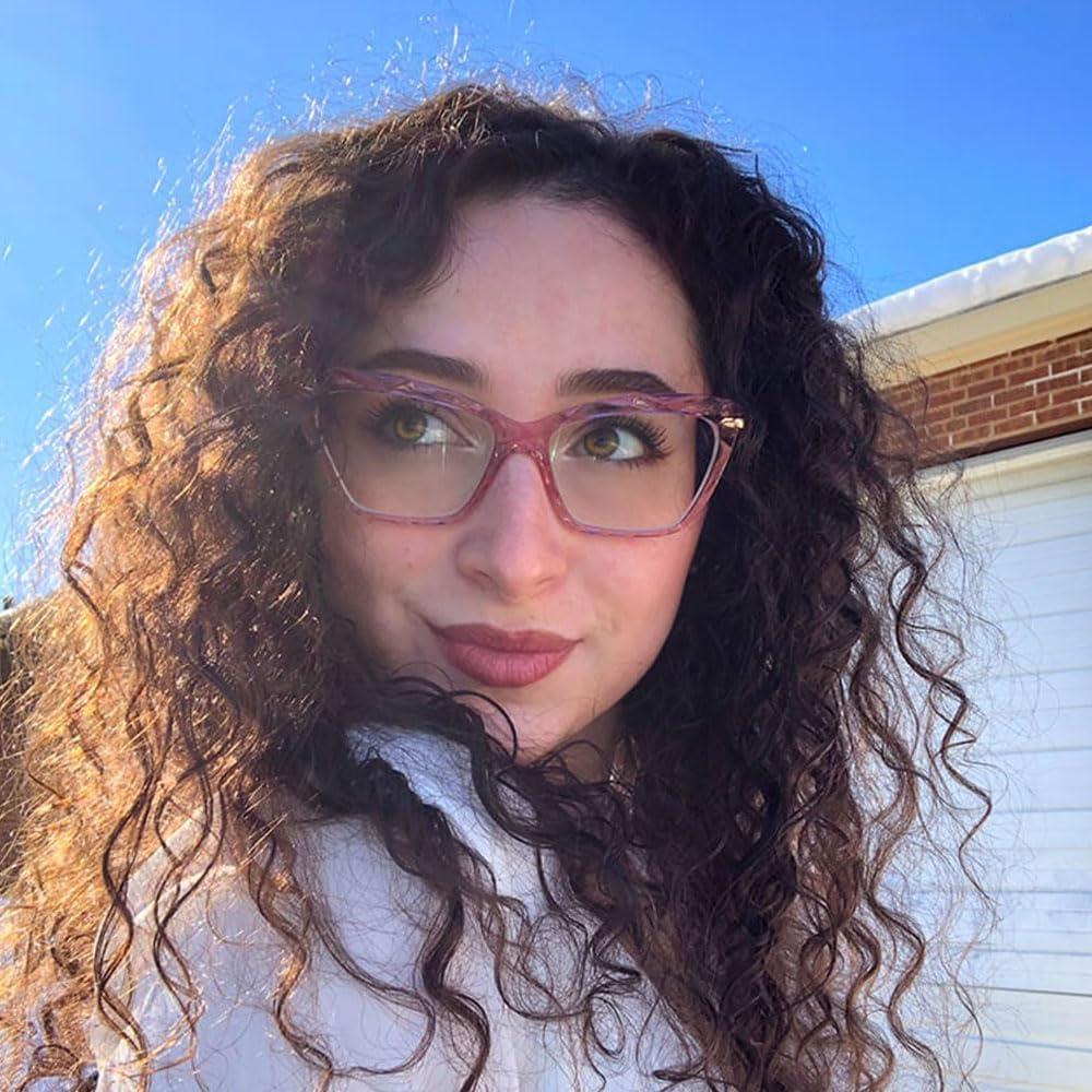 Gafas de luz azul Zeelool VFP0270 Cat Eye para mujeres