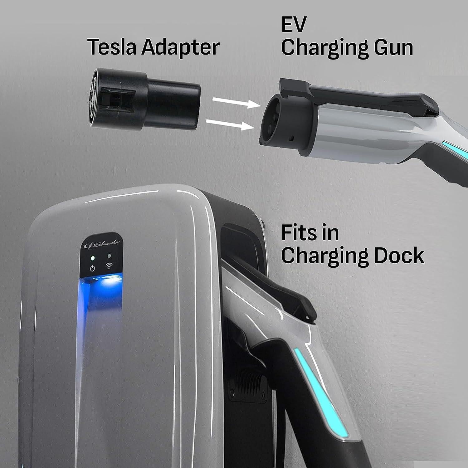 Cargador EV Schumacher SEV1600P1450 50A 240V NEMA 14-50