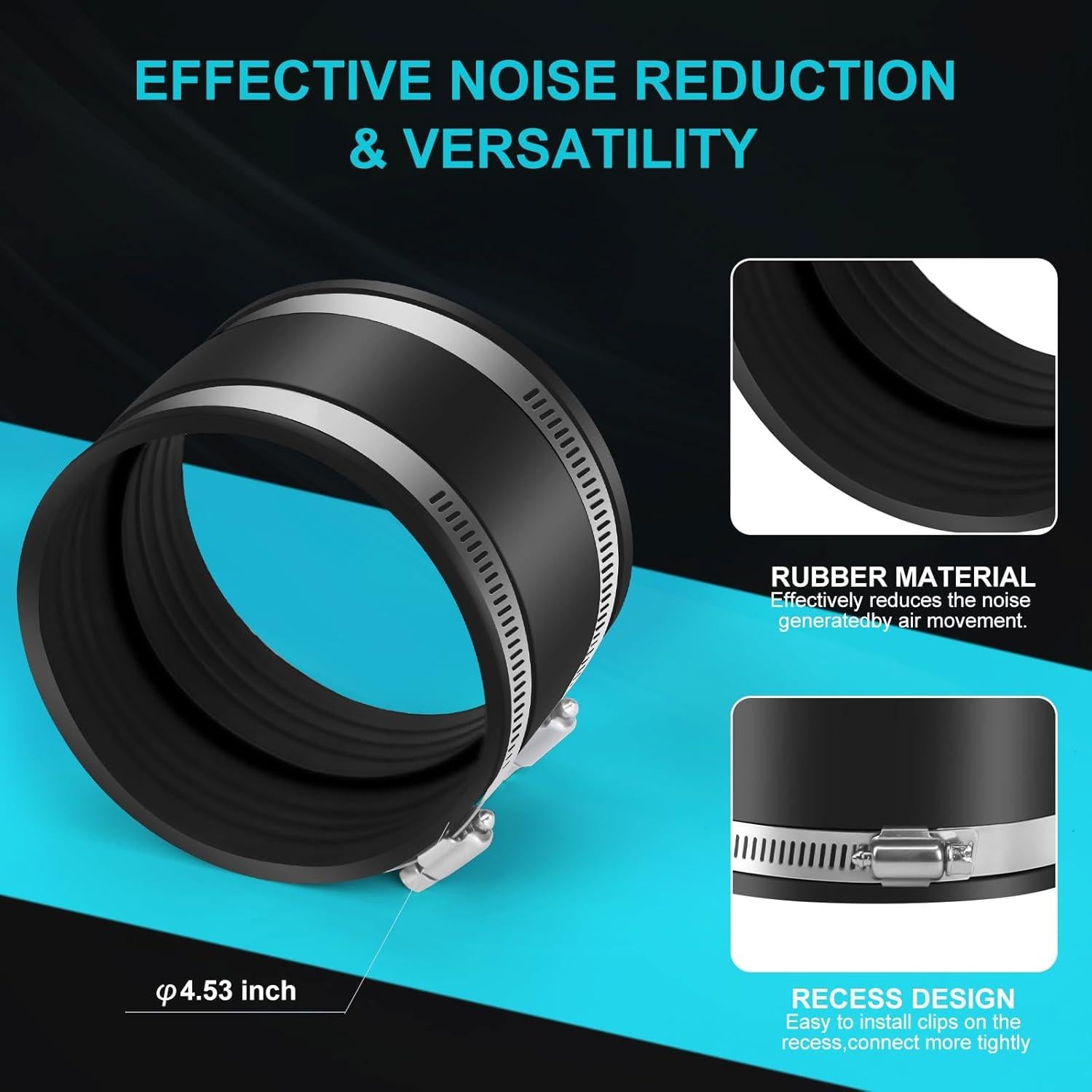 Kit de Filtración de Aire MELONFARM 4" con Ventilador y Filtro