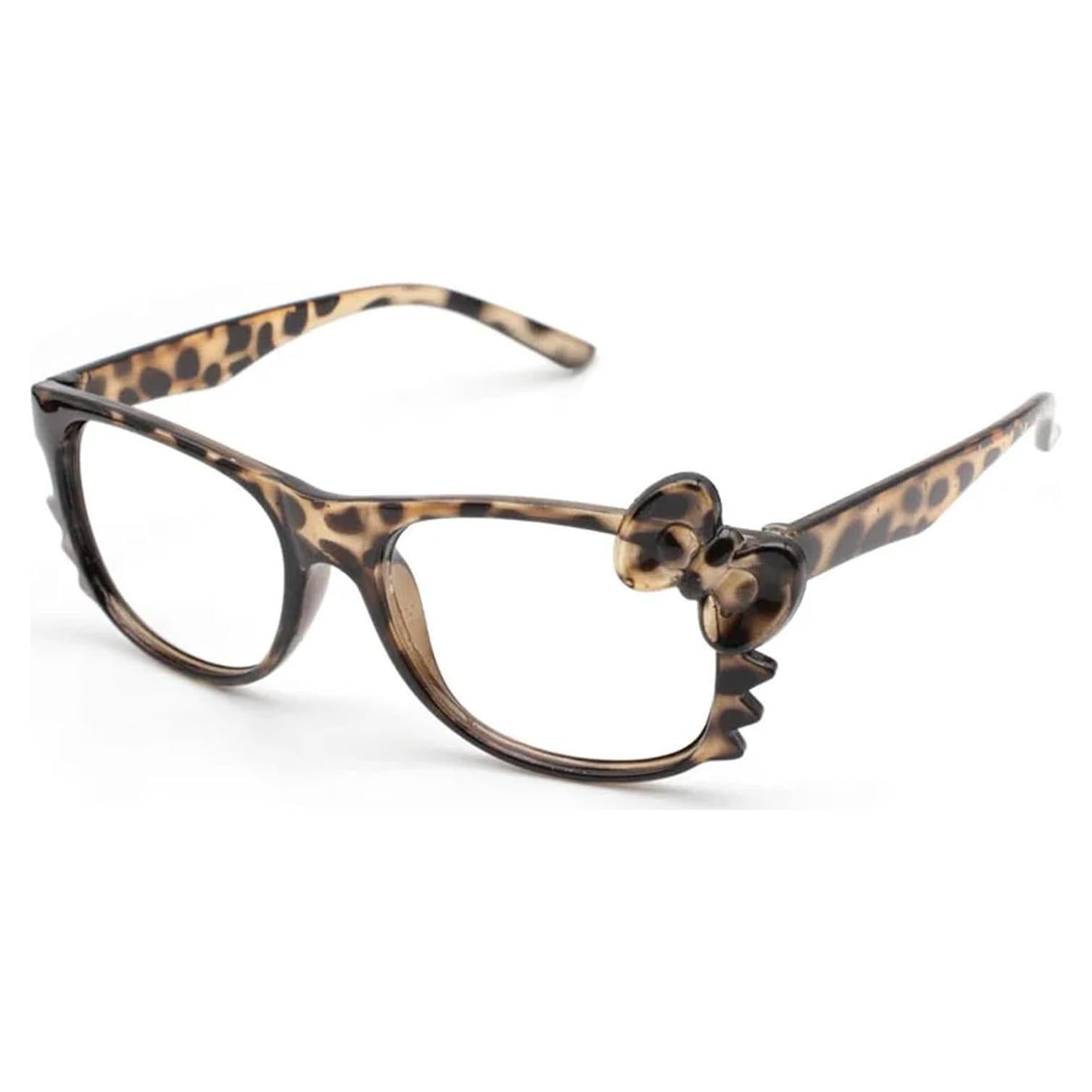 Gafas de Sol Kawaii MANGMAO Print Leopardo Retro para Mujeres