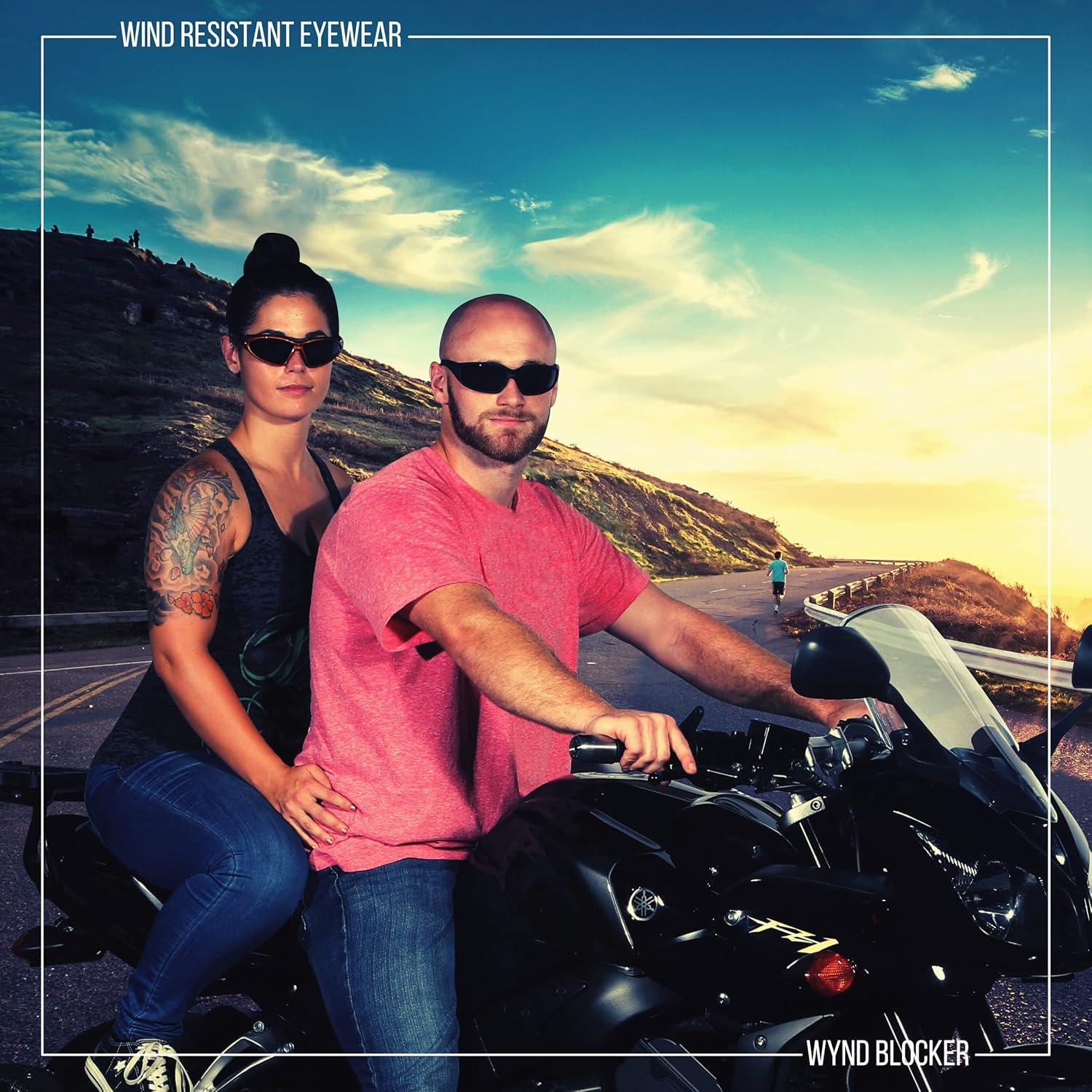 Gafas de sol deportivas WYND Blocker para ciclismo y motos