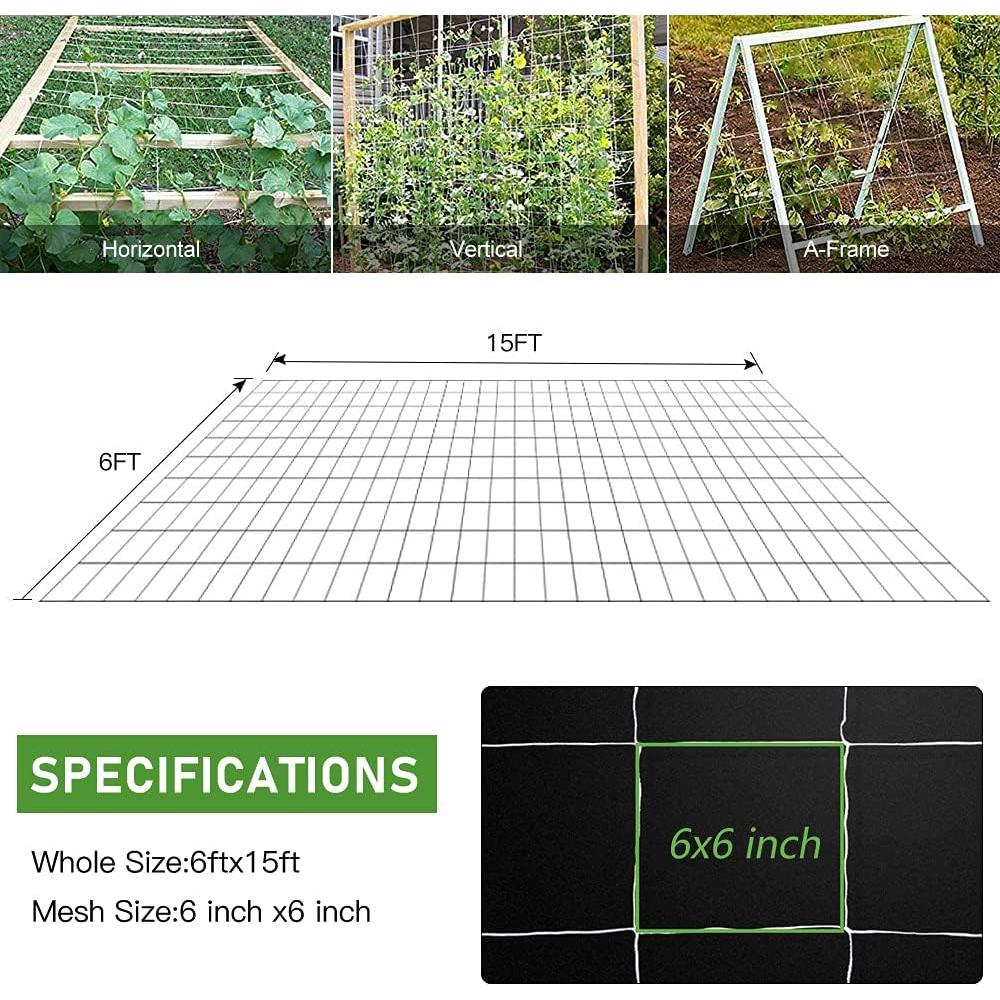 Malla de Enrejado para Jardín CANAGROW 1.83x4.57m Nylon