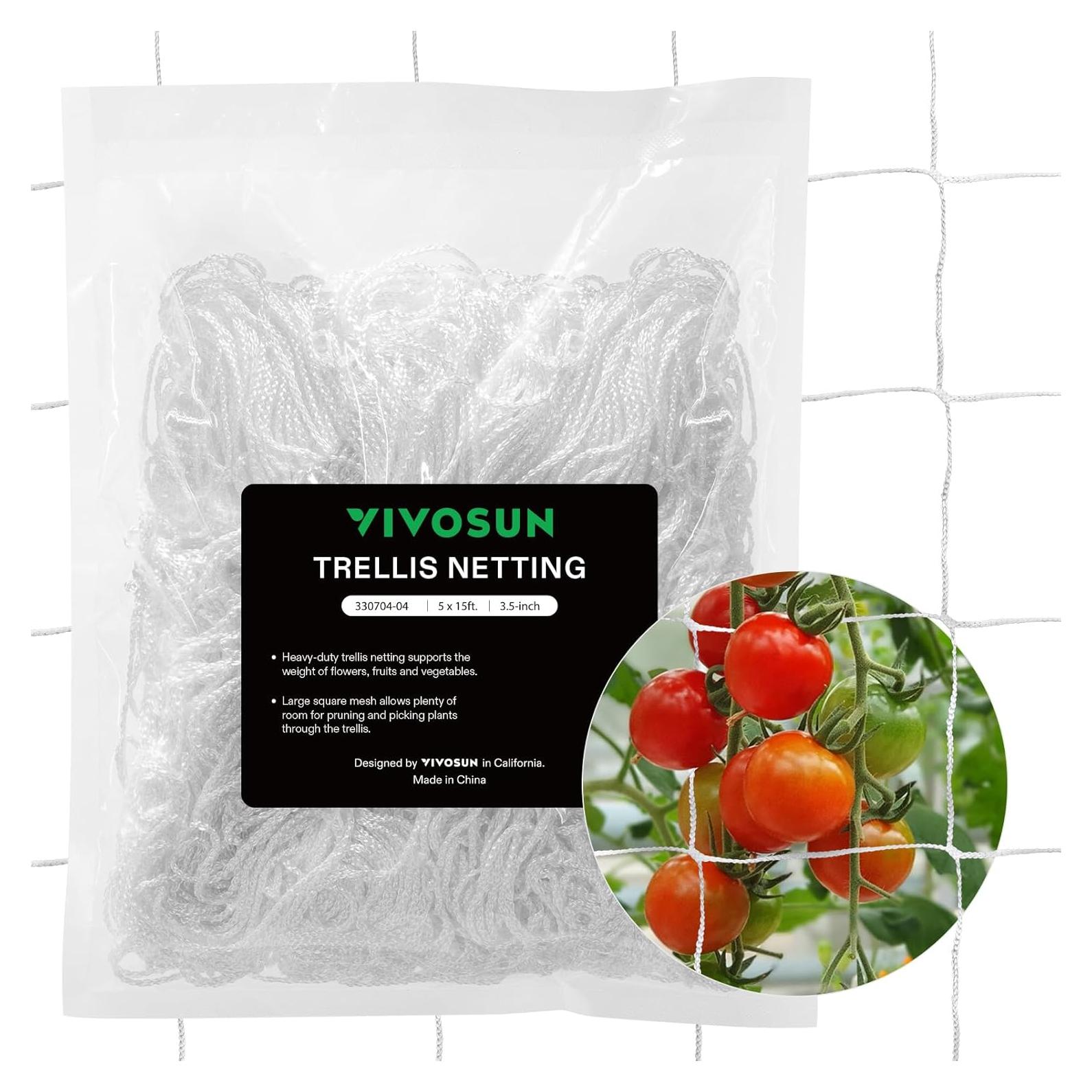 Red de Enrejado VIVOSUN 5x15 pies (1.52x4.57m) Poliester