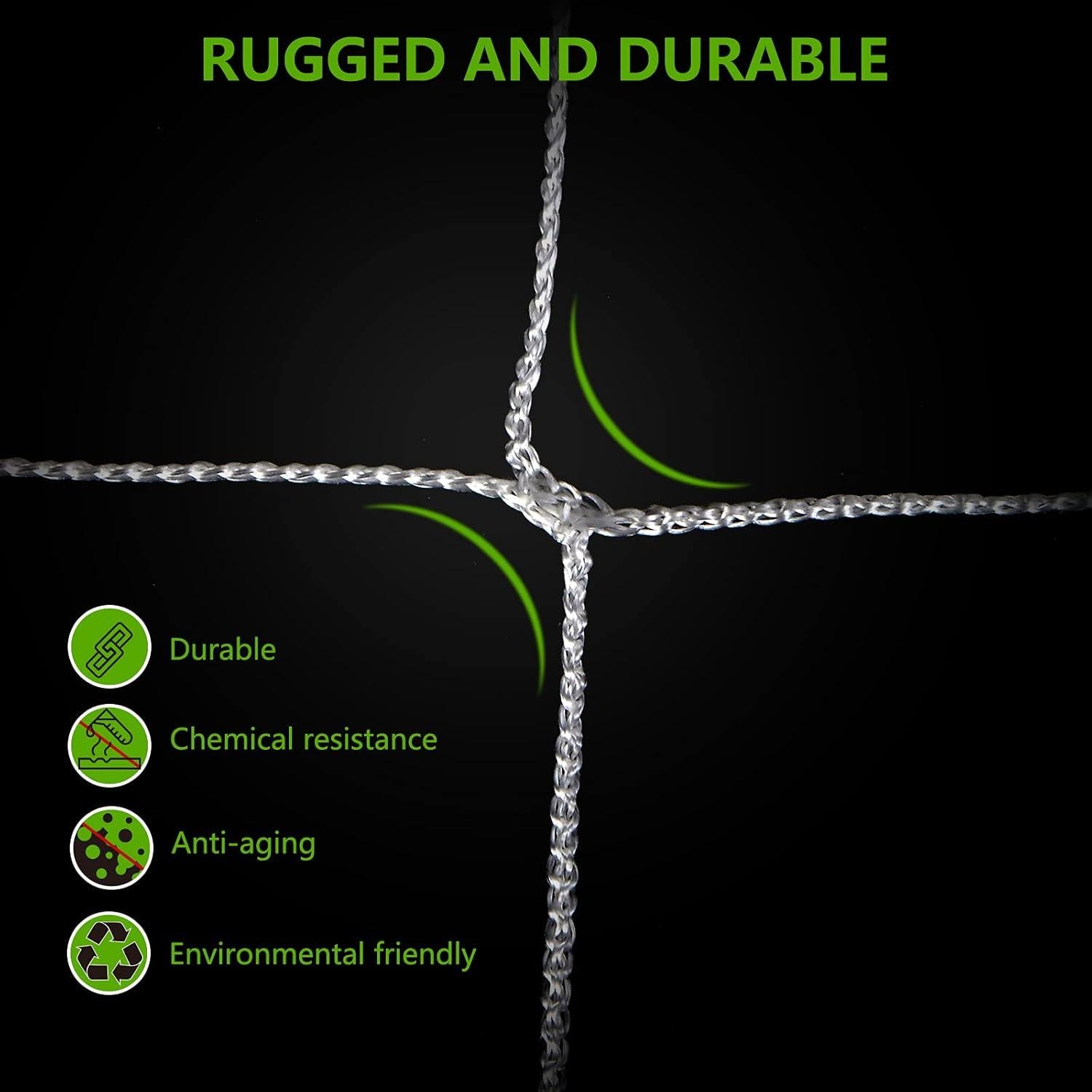 Malla de Nylon Suave Toolazy 1.52x106.68m para Jardín