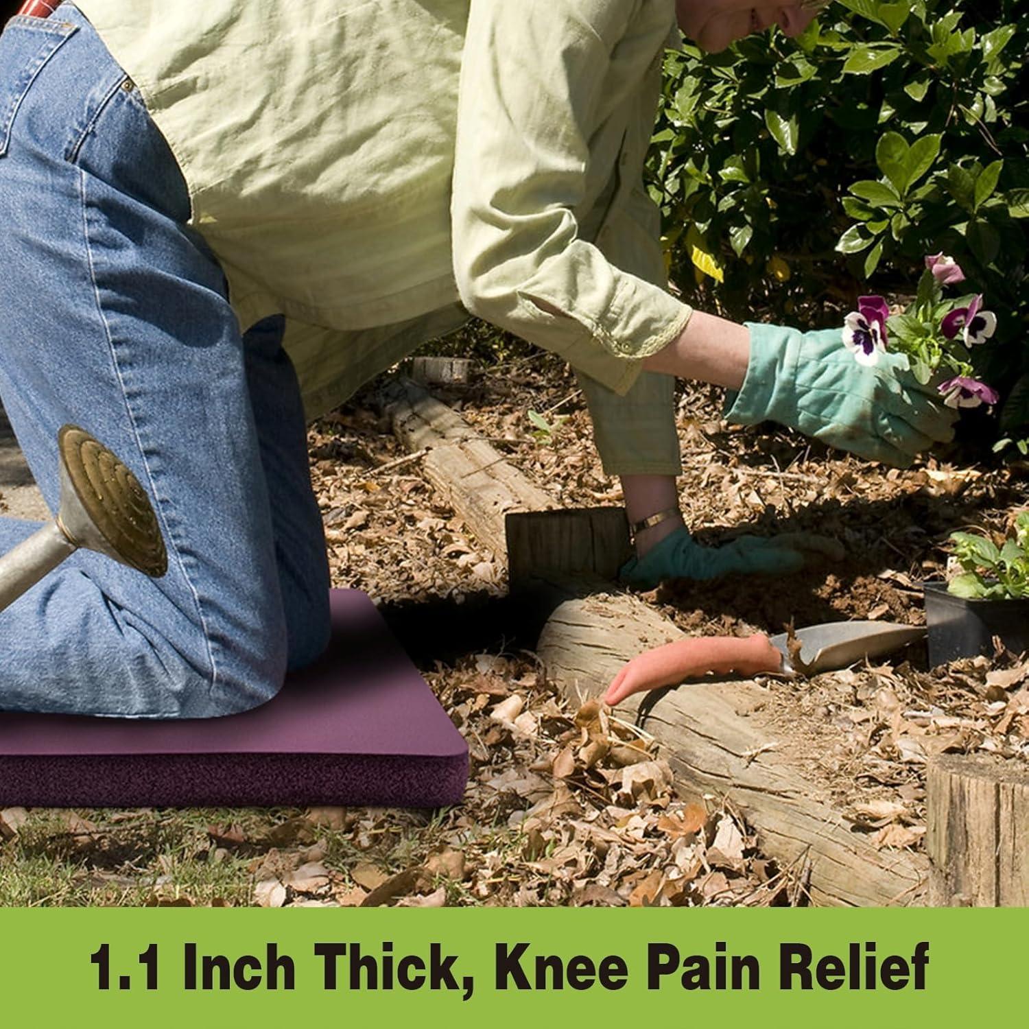 Almohadilla Gruesa para Arrodillarse YUDI 40.6x26.7cm Morado