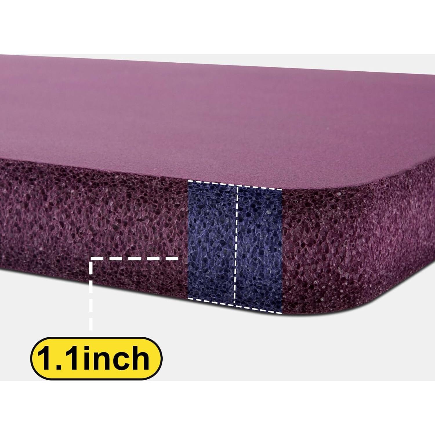 Almohadilla Gruesa para Arrodillarse YUDI 40.6x26.7cm Morado