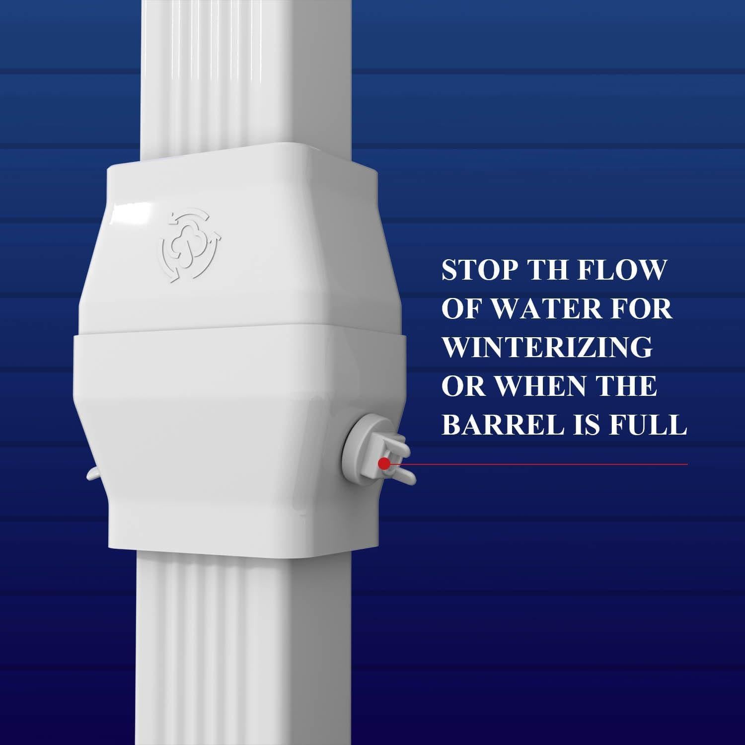 Kit de Desvío para Barril de Lluvia iLiveX con Filtro y Grifo