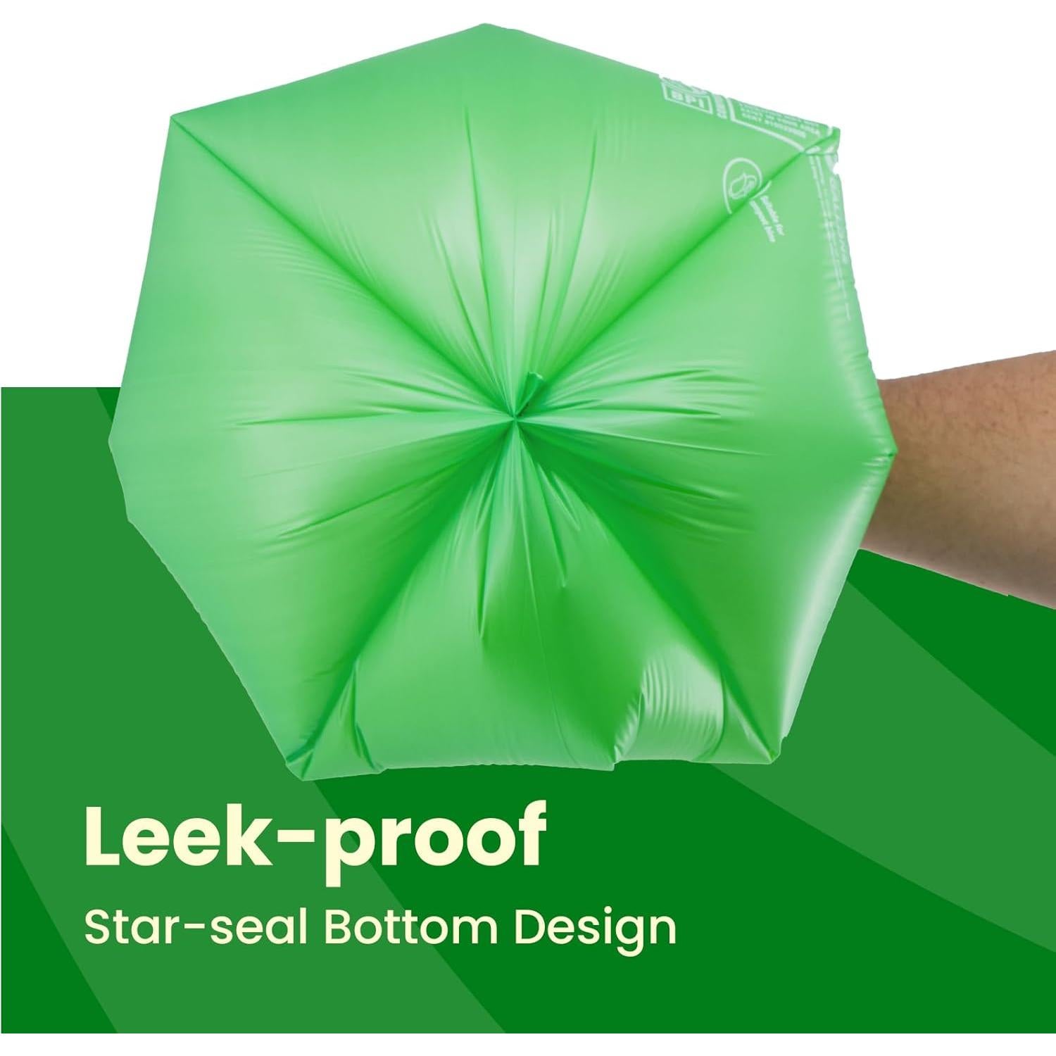 Bolsas Compostables TERRACOR 3 Galones - 100 Unidades