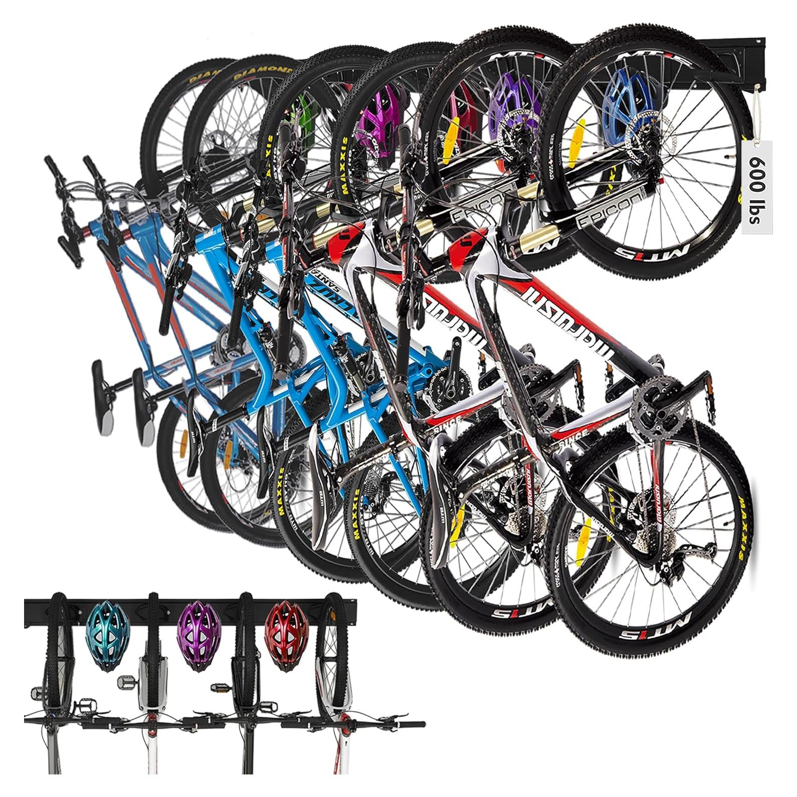 Soporte de Almacenamiento para Bicicletas HORUSDY 6 Bicicletas