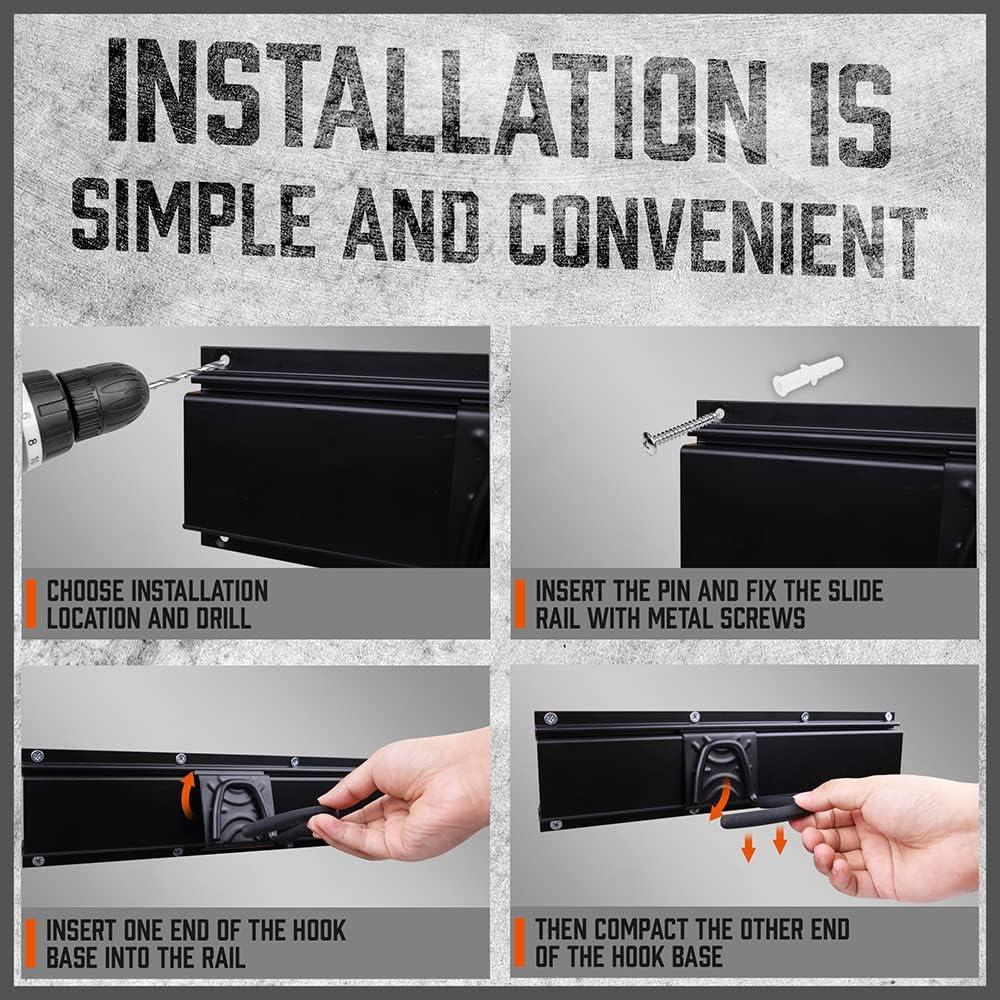 Soporte de Almacenamiento para Bicicletas HORUSDY 6 Bicicletas