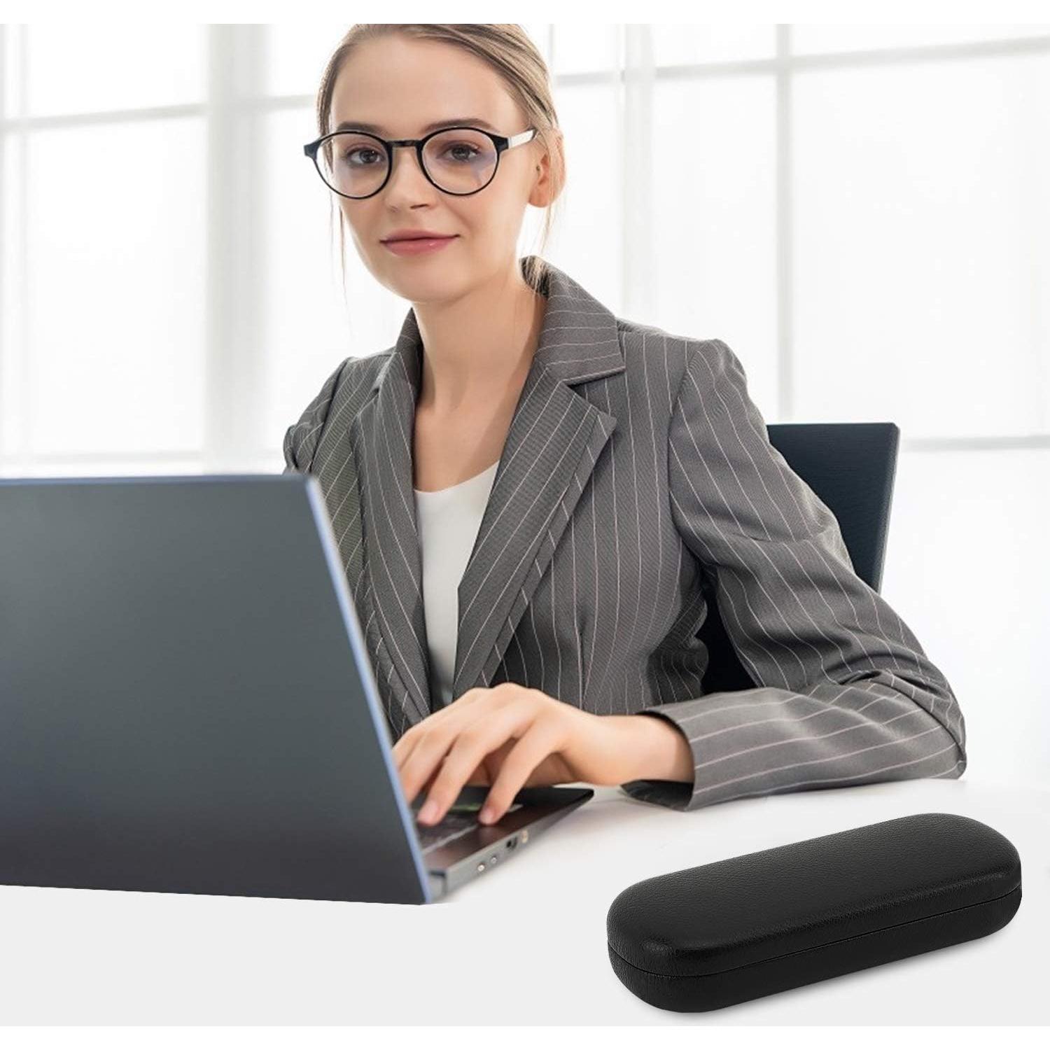 Estuche Duro para Gafas MoKo 16.3x6.6x3 cm Negro