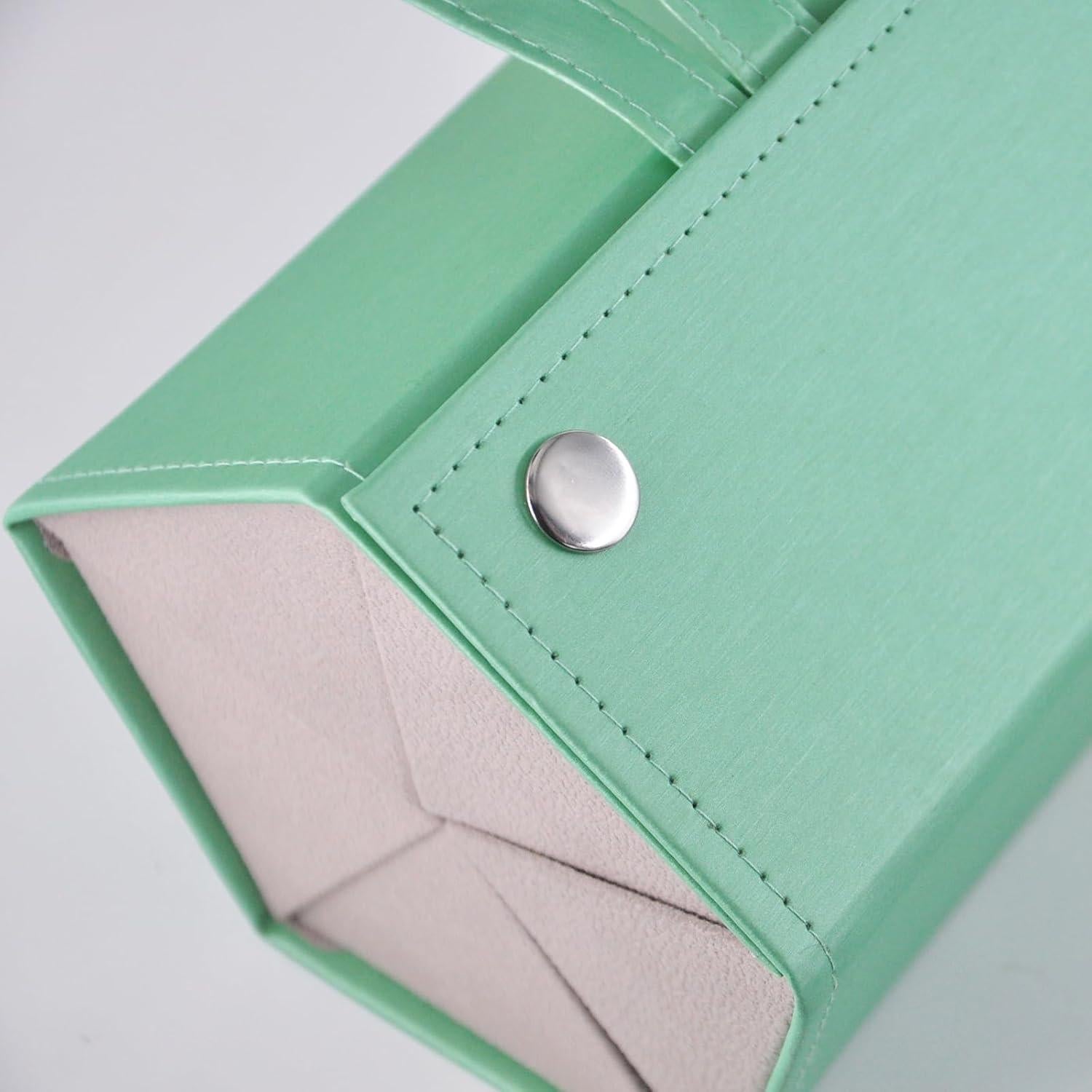 Organizador de Gafas Kenpal Plegable 5 Compartimentos Verde